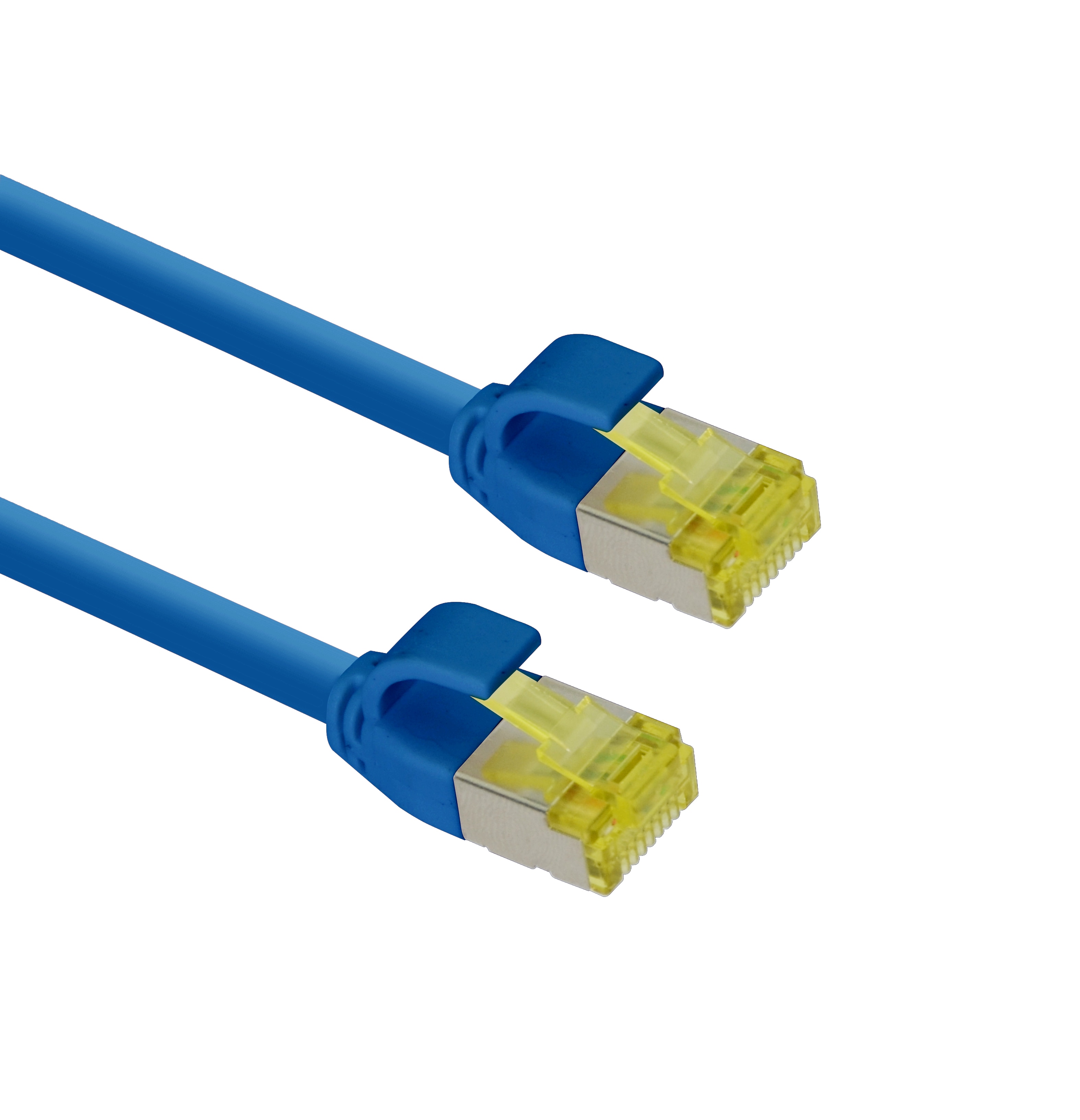 Helos Patchkabel Cat 6A Ultraslim S/FTP RJ45 10 m AWG28/7 LSZH GHMT