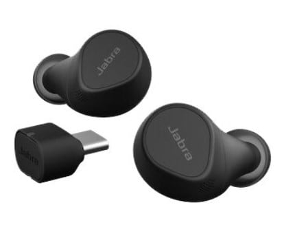 Jabra Evolve2 Buds USB-C MS med trådlös laddningsplatta
