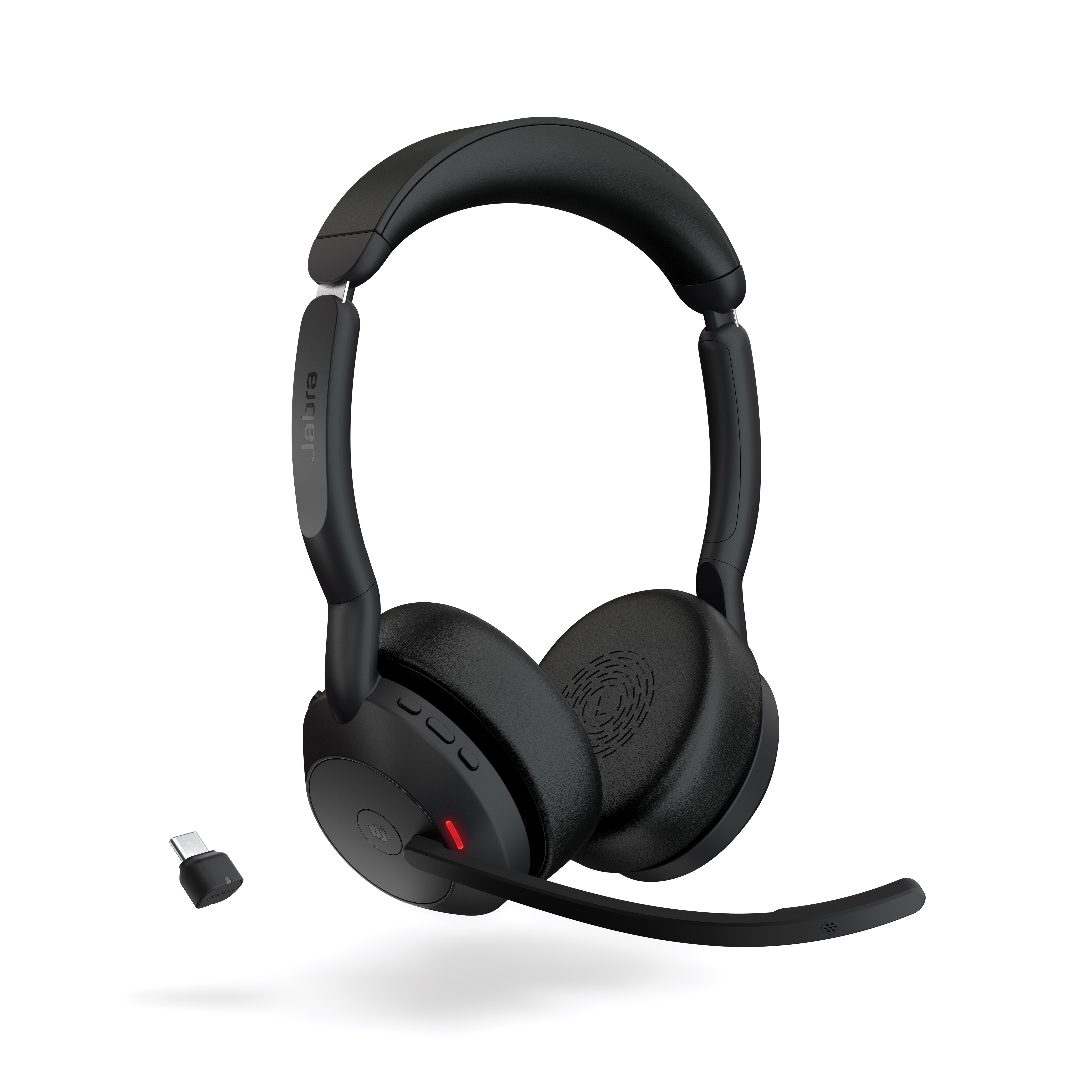Jabra Evolve2 55 UC Stereo med Link380c og 390c