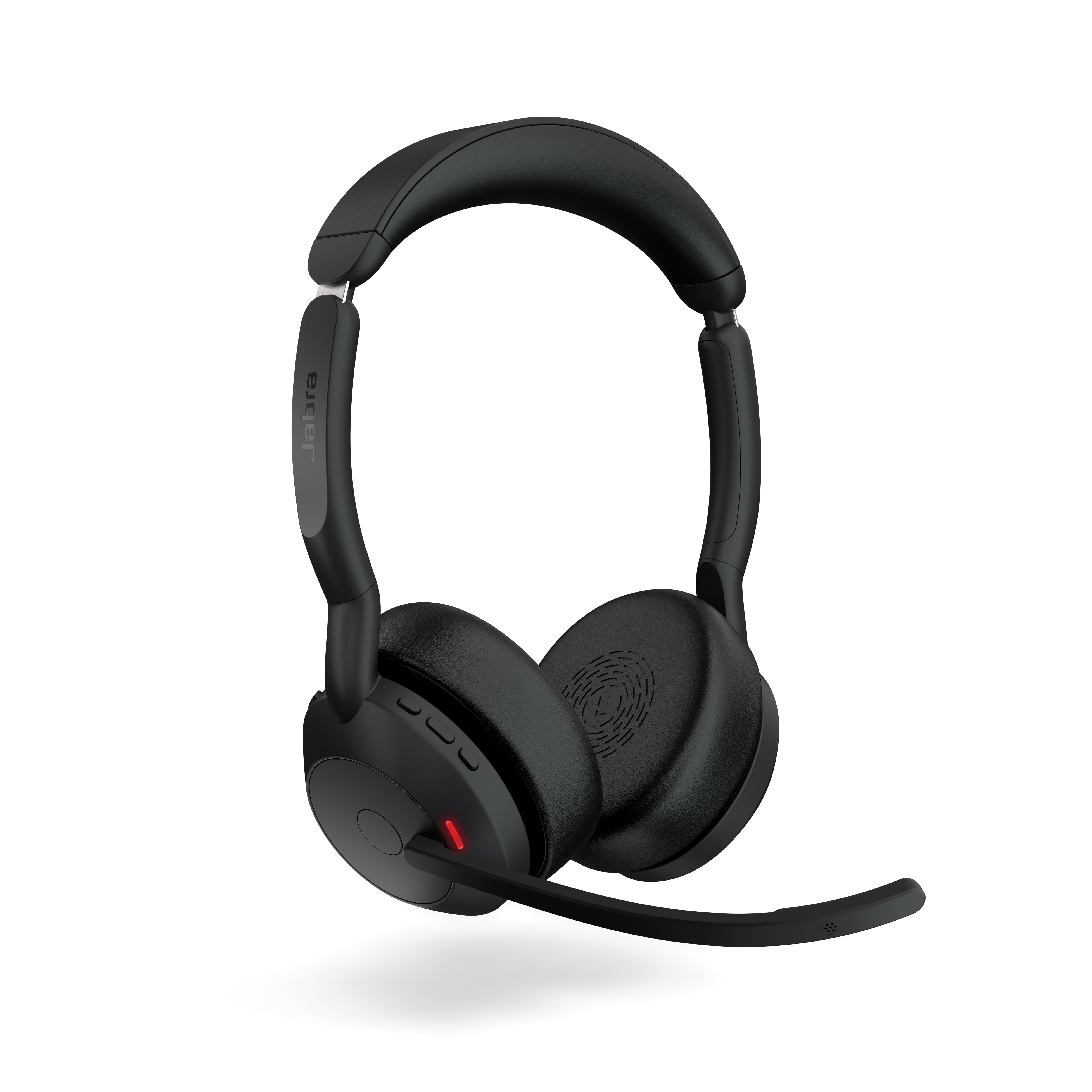 Jabra Evolve2 55 UC Stereo med Link380c/390c och vikbara högtalare