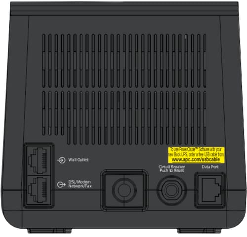 APC Back-UPS 850VA, 230V med USB Typ-C och Typ-A laddport