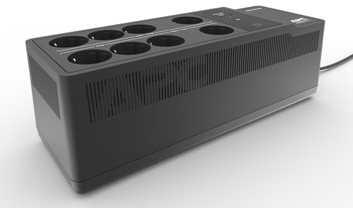APC Back-UPS 850VA, 230V med USB Typ-C och Typ-A laddport