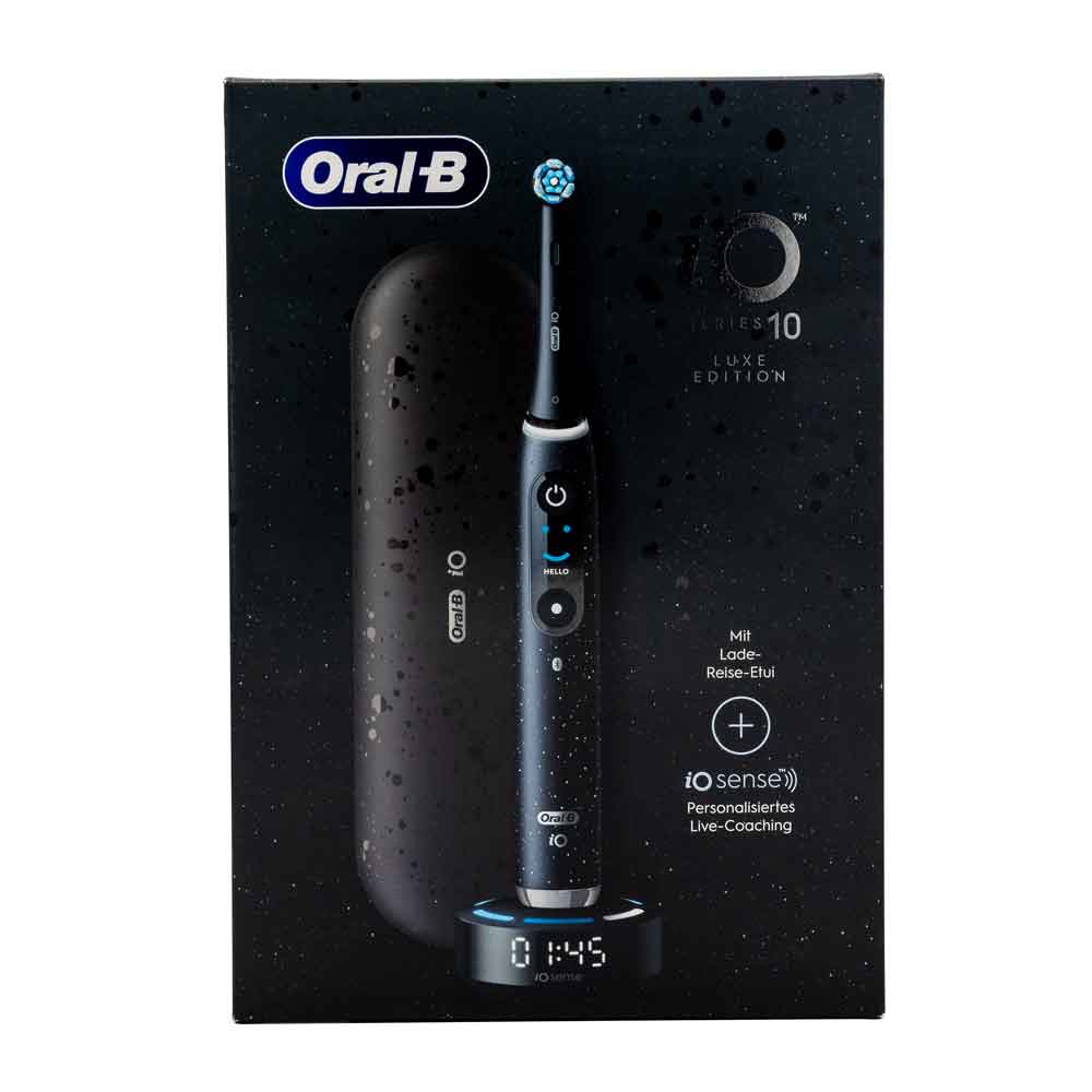 Product Image for Braun Oral-B iO Series 10 Black Onyx Luxe Edition elektrisk tandborste