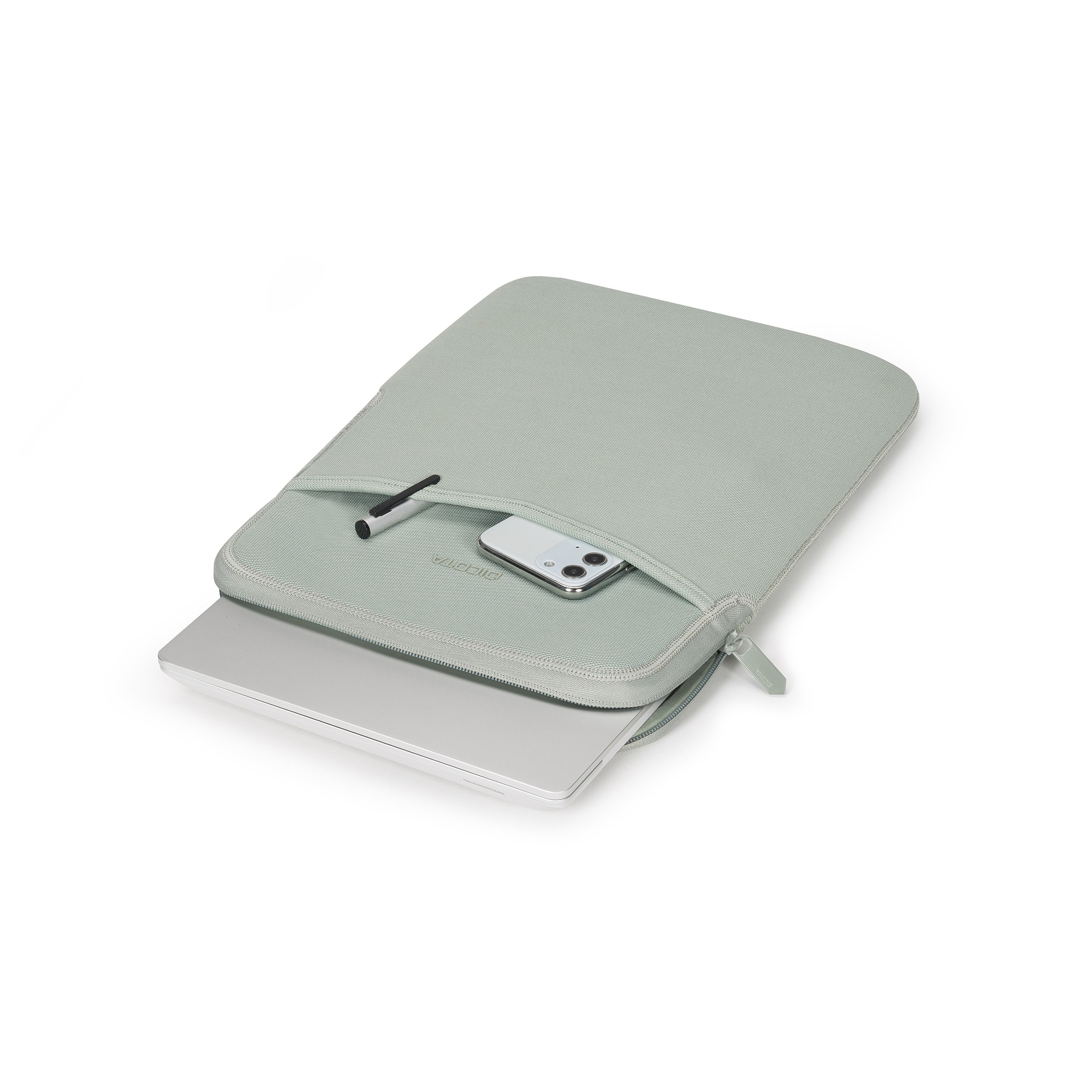 Dicota Sleeve Eco SLIM S för Microsoft Surface silver sage