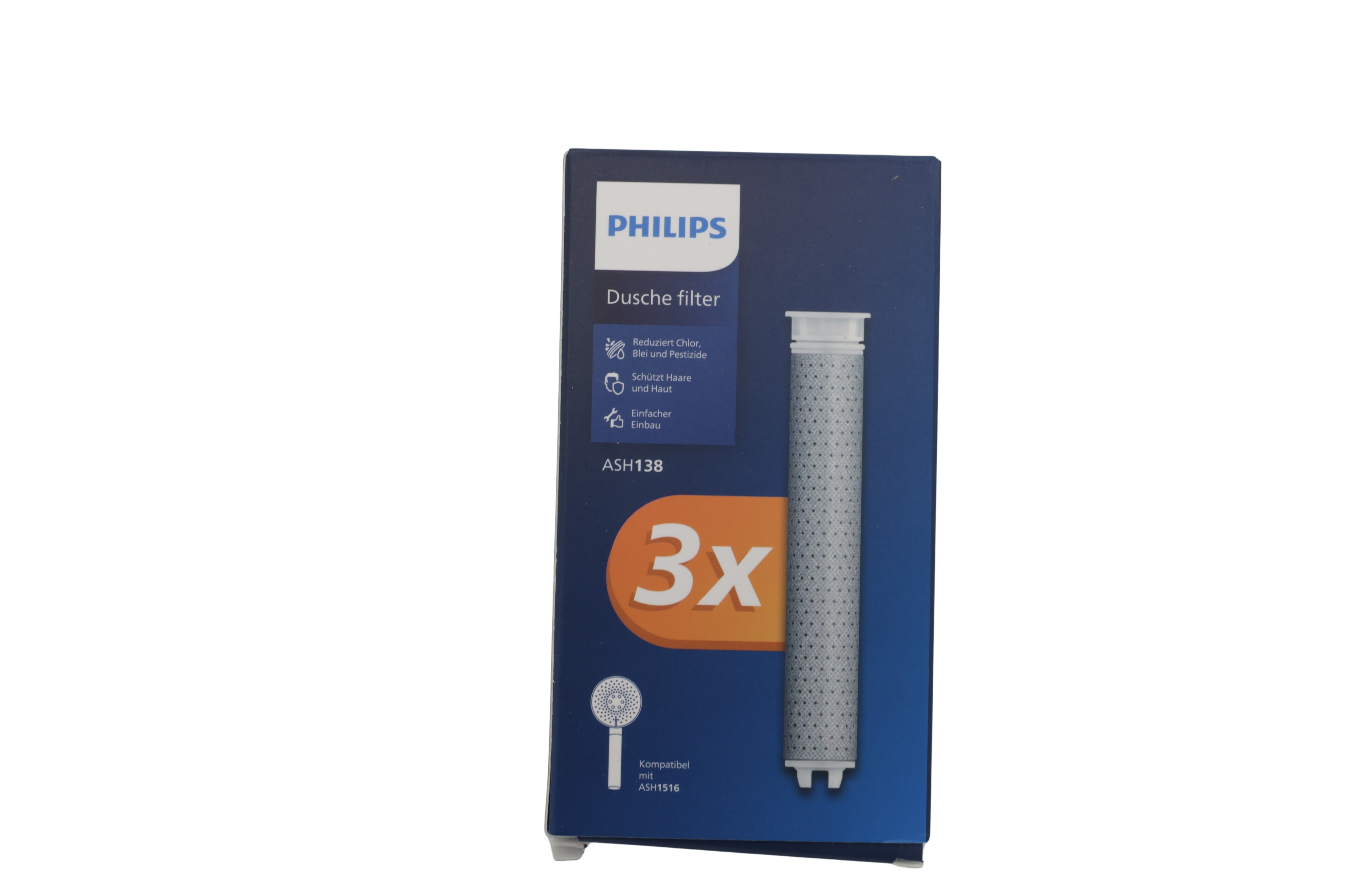 Philips ASH138/10 ersättningsfilter för duschhandtag