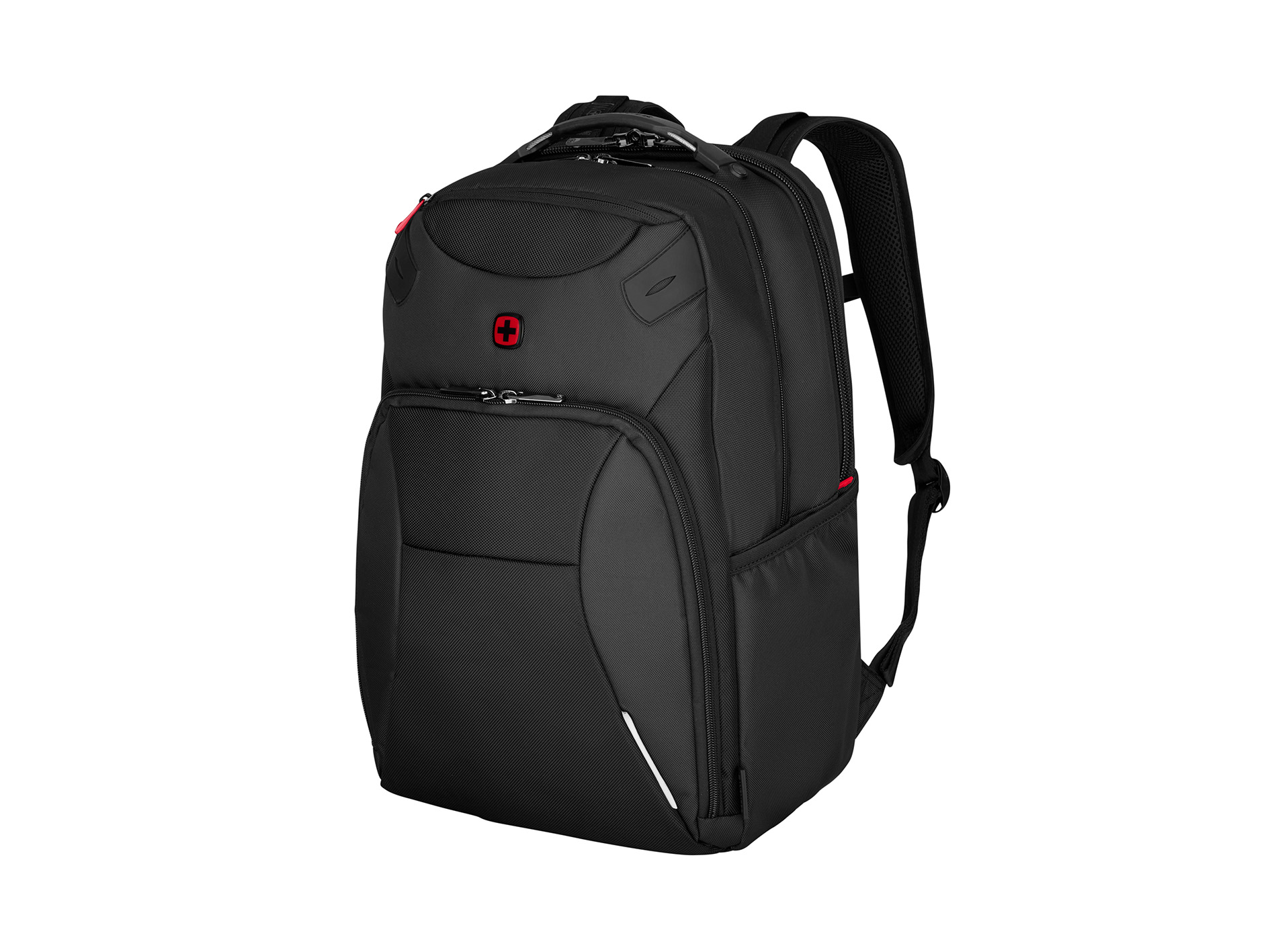 Wenger Cosmic laptopryggsäck för 17-tums laptop med tablet-fack – svart