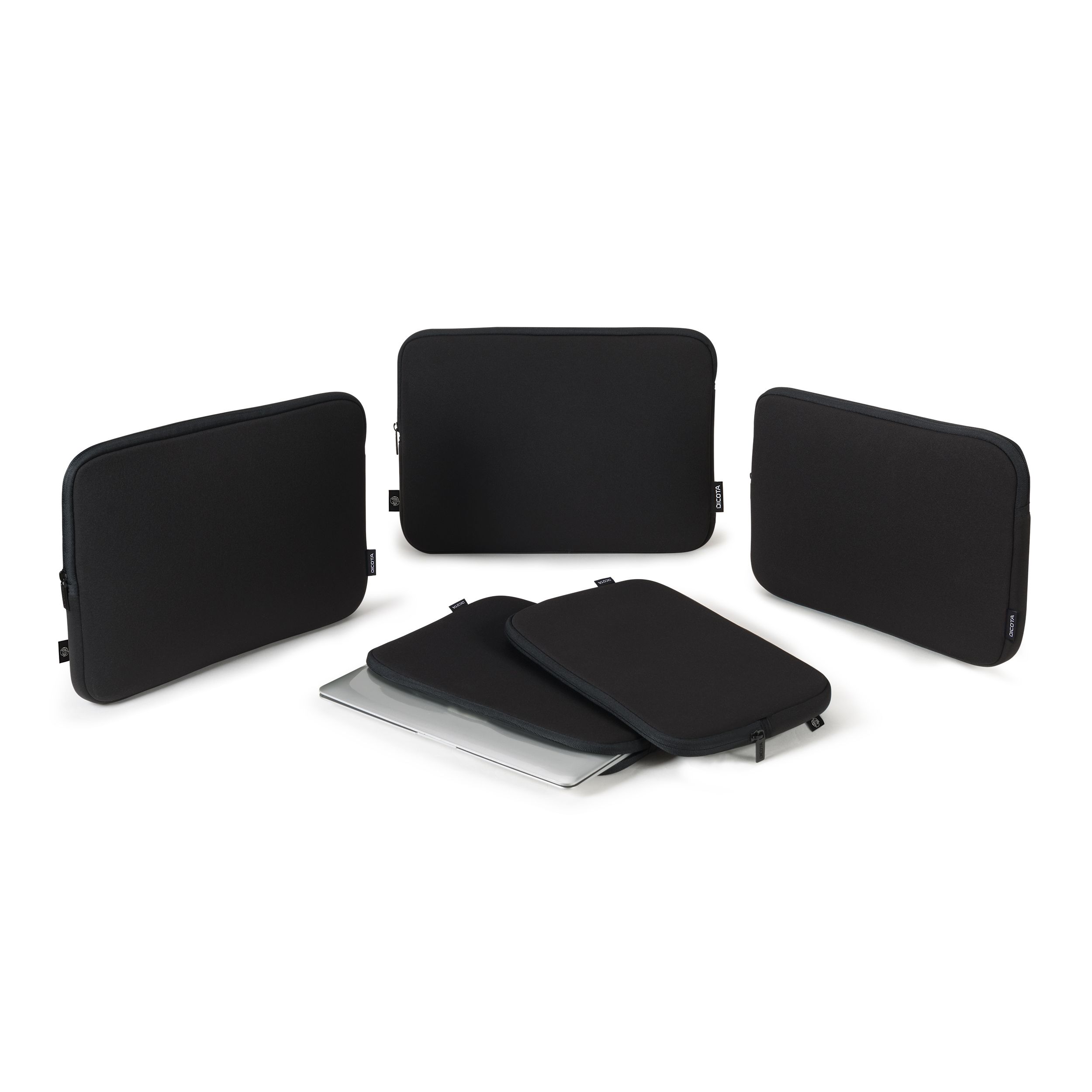 Dicota Sleeve ONE 14–14,1" laptopfodral – svart