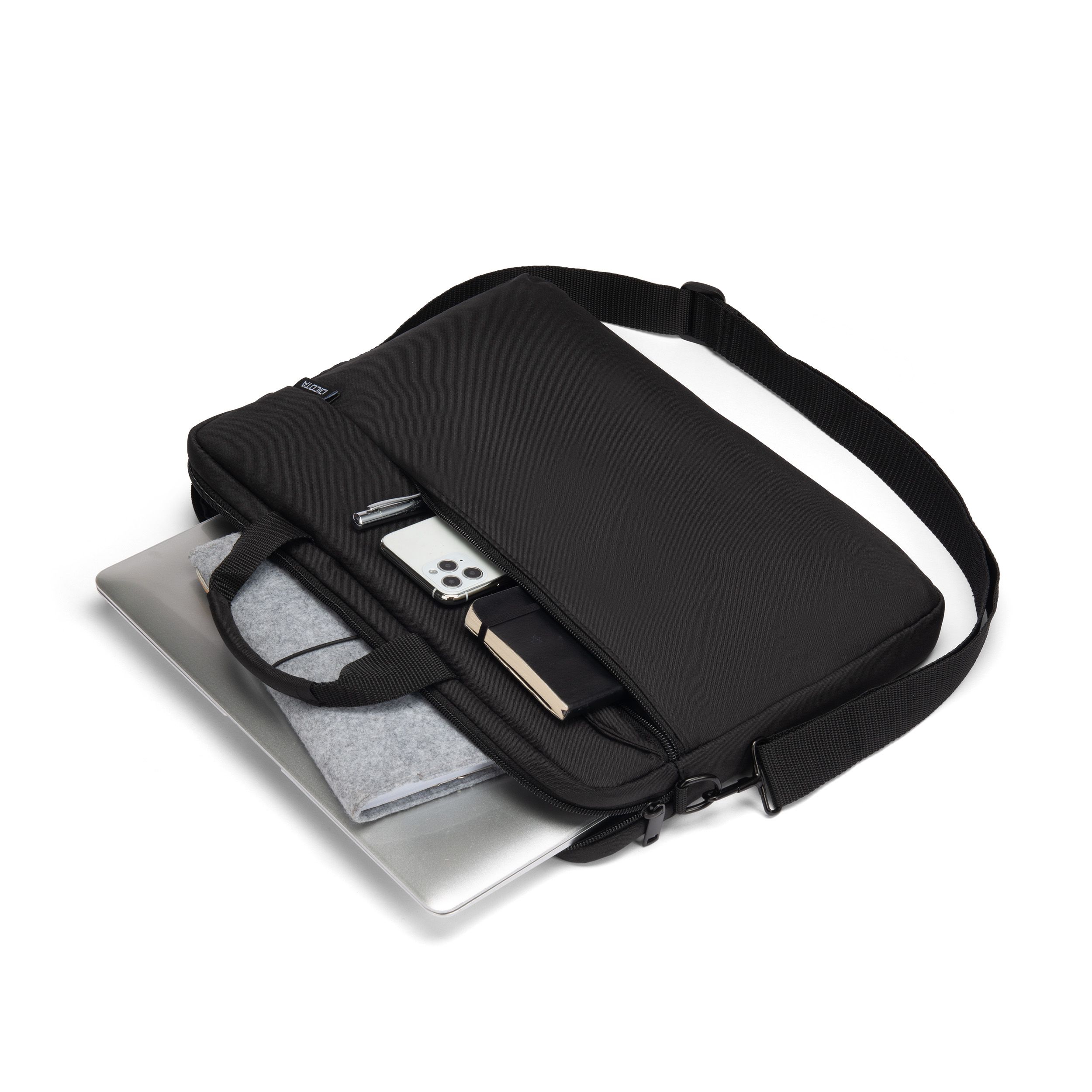 Dicota Slim Case ONE datorväska för 13–14,1" notebook, svart