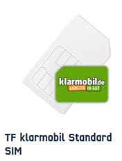 Klarmobil Telefonica NK Standard SIM