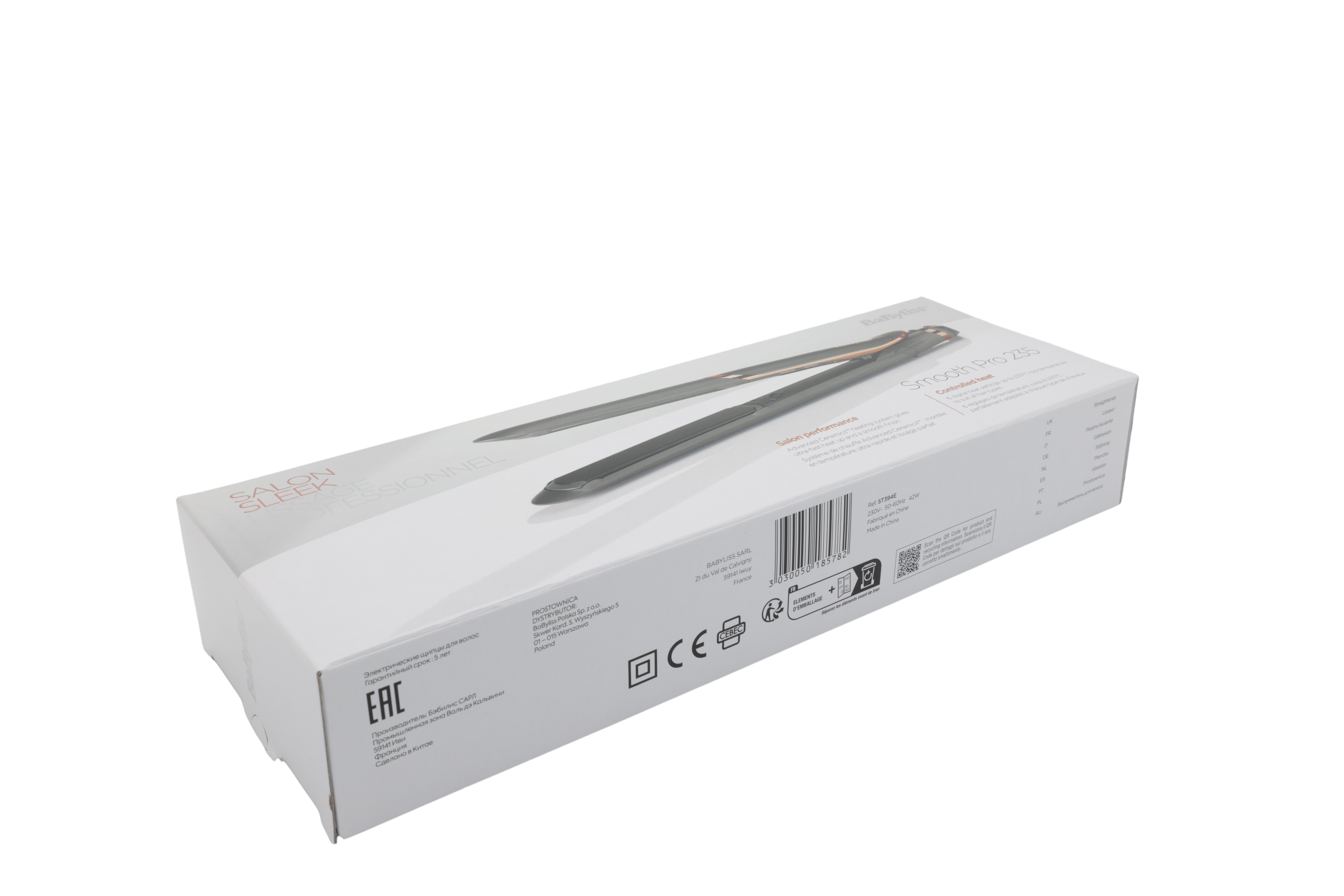 BaByliss ST394E Smooth Pro 235 plattång