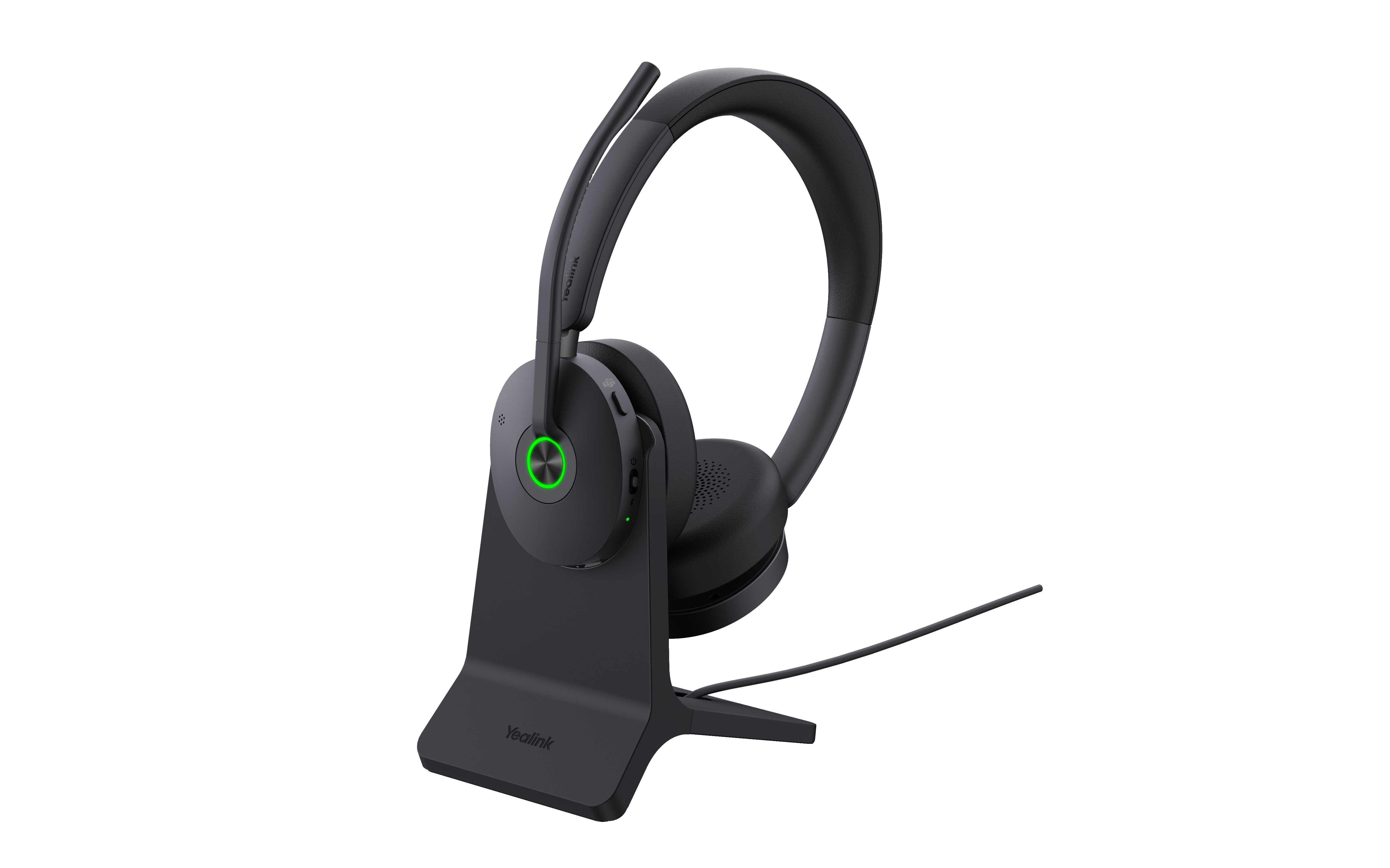 Yealink BH74 UC med ställ, USB-C/A, Bluetooth-headset