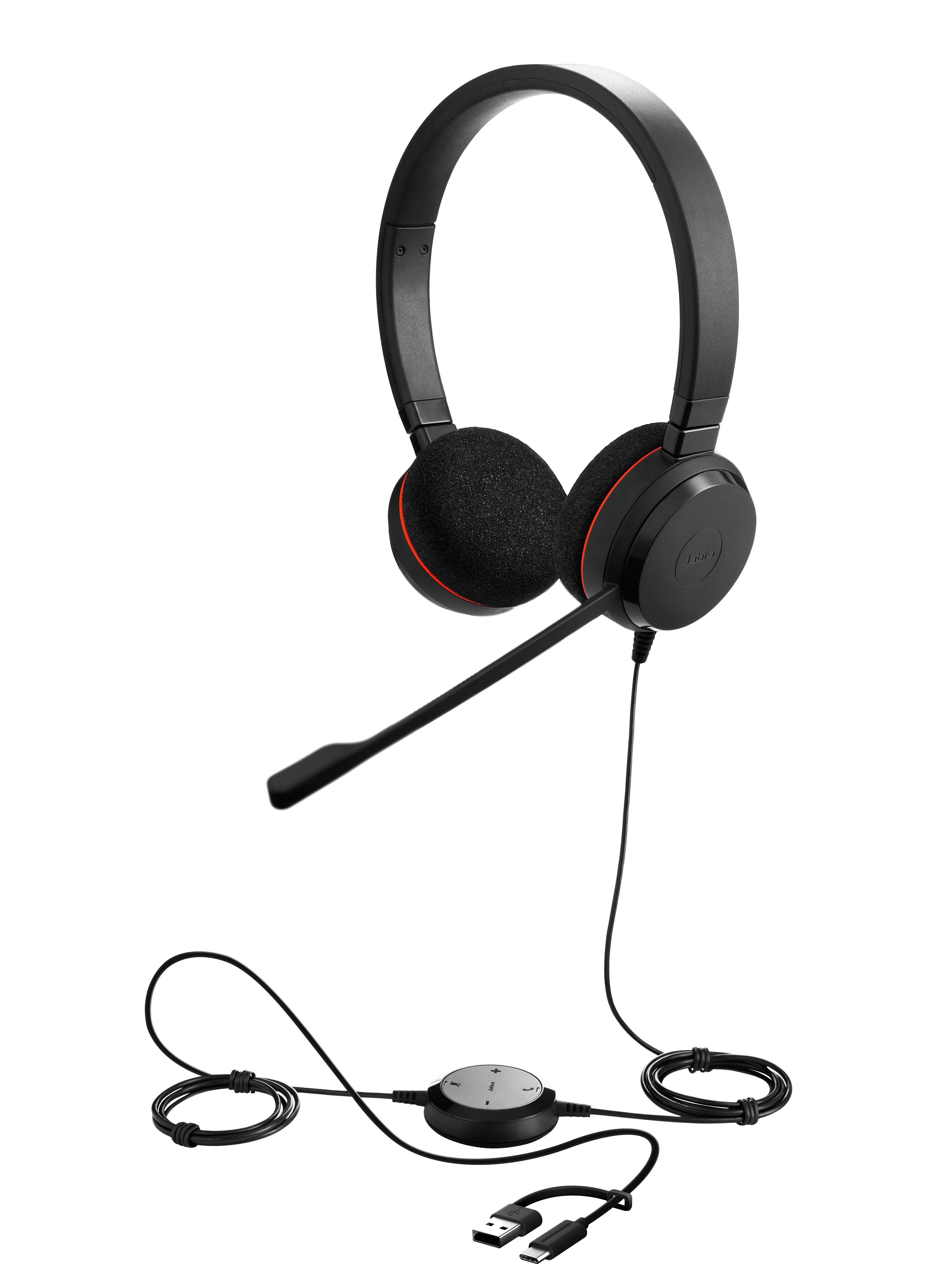 Jabra Evolve 20 MS Stereo USB C/A