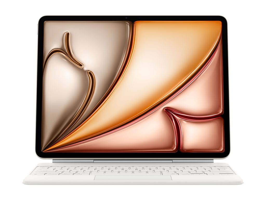 Apple Magic Keyboard för iPad Air 13 (M4/M3/M2) – vit