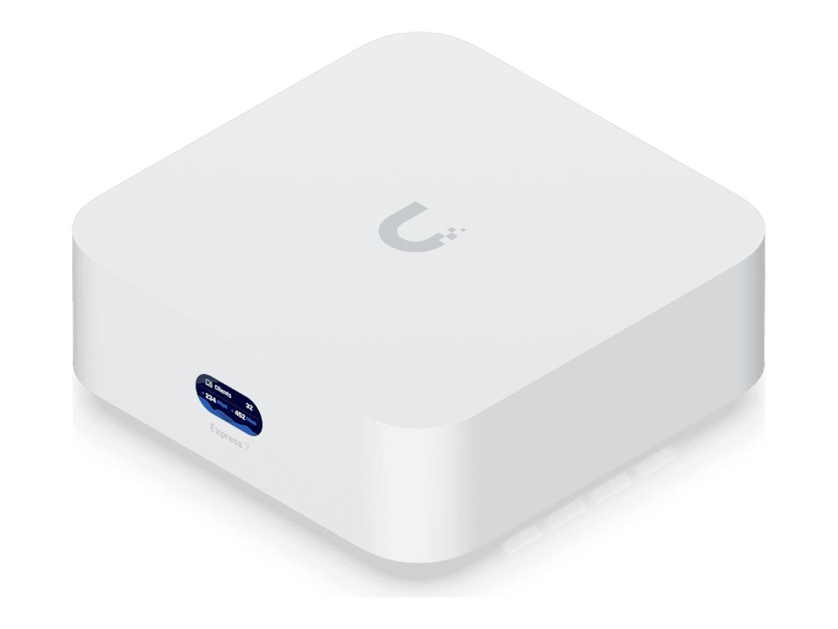 Ubiquiti UniFi Express 7 (UX7) – Cloud Gateway med Wi‑Fi 7, 10GbE WAN och 2,5GbE LAN