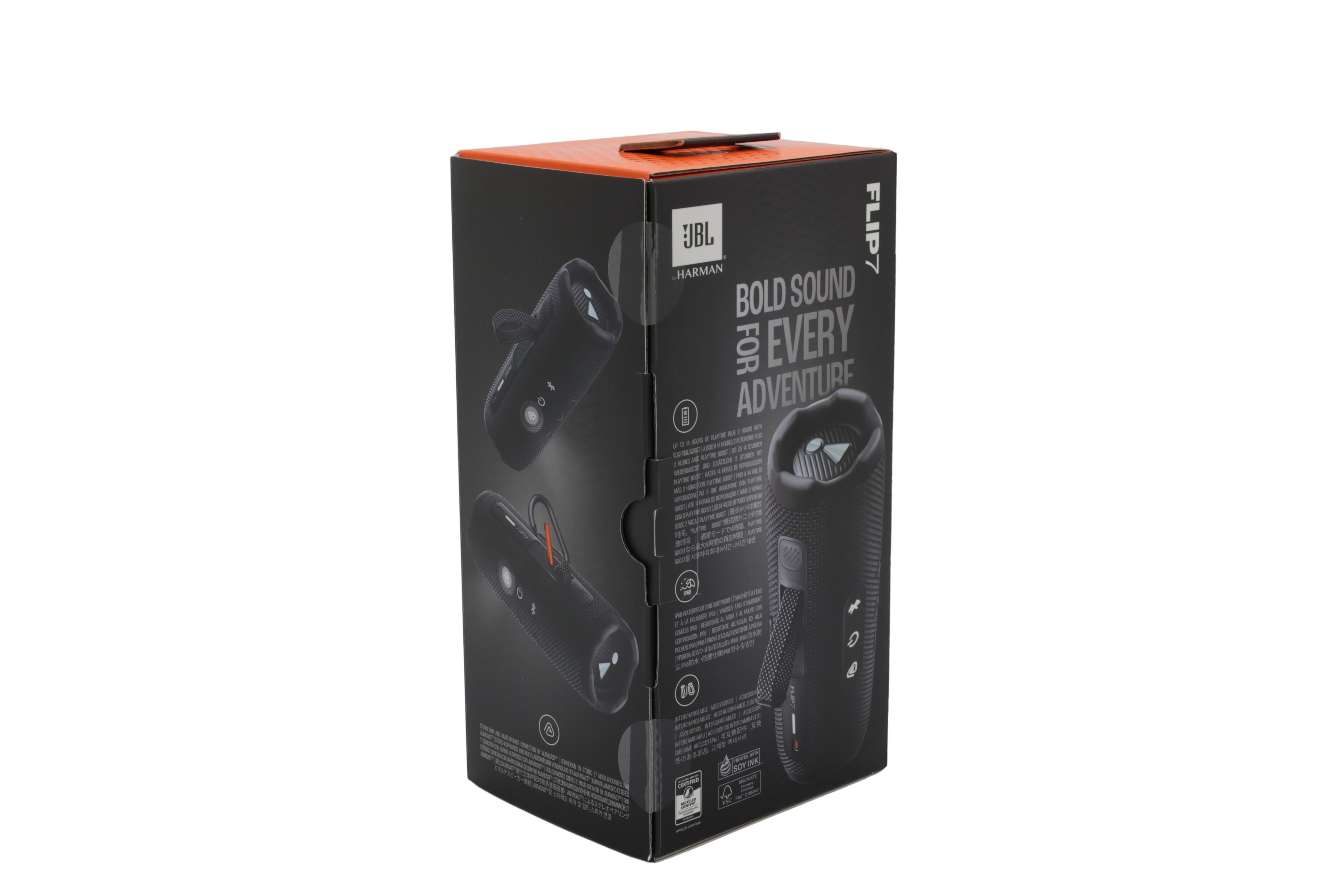 JBL Flip 7 – kabellös bärbar Bluetooth-högtalare