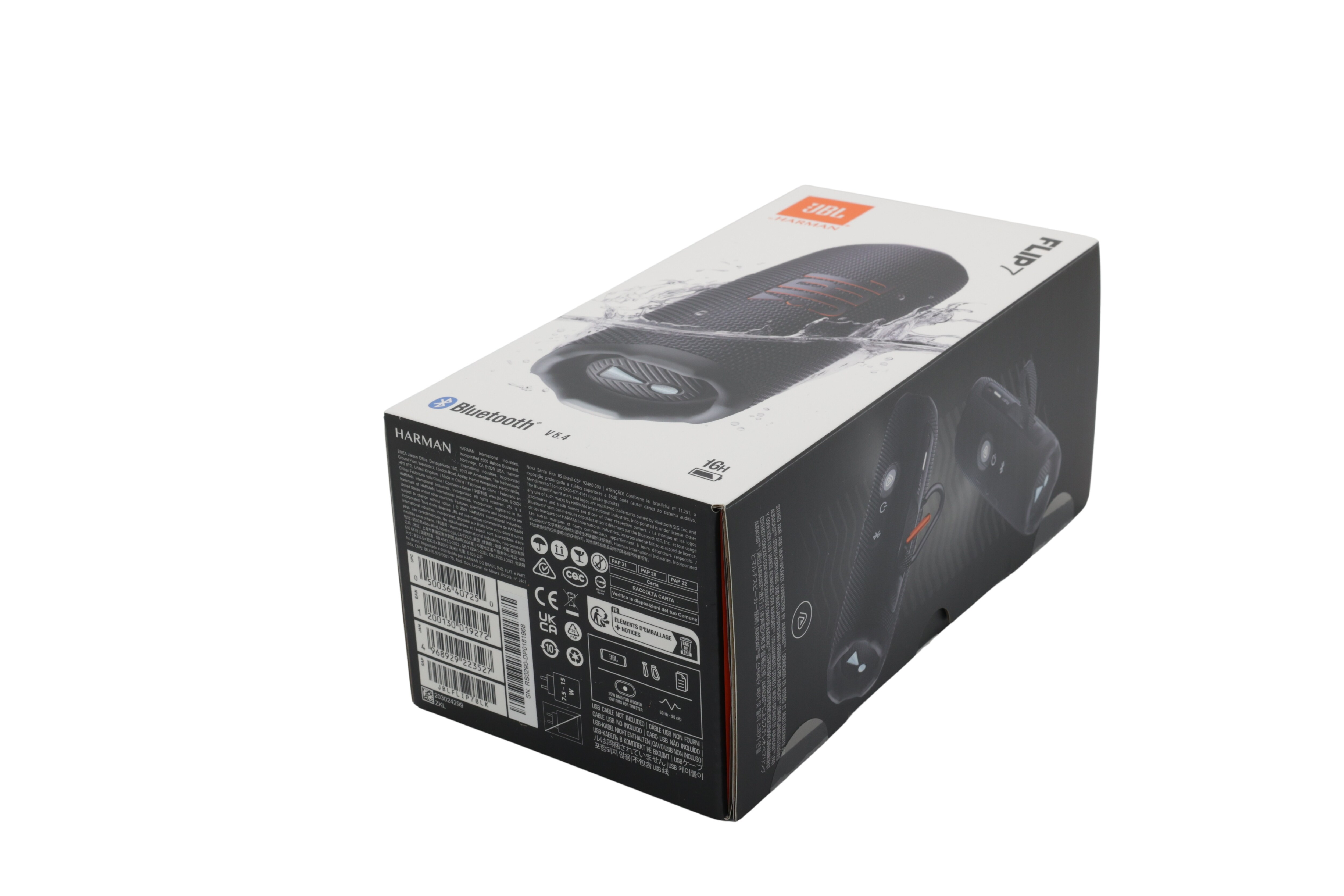 JBL Flip 7 – kabellös bärbar Bluetooth-högtalare