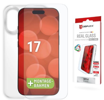 DISPLEX Glass Case för Apple iPhone 17