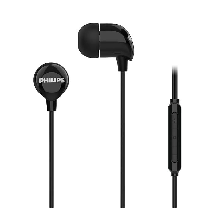 Philips TAE2146BK/97 in-ear-hörlurar med USB‑C, svart