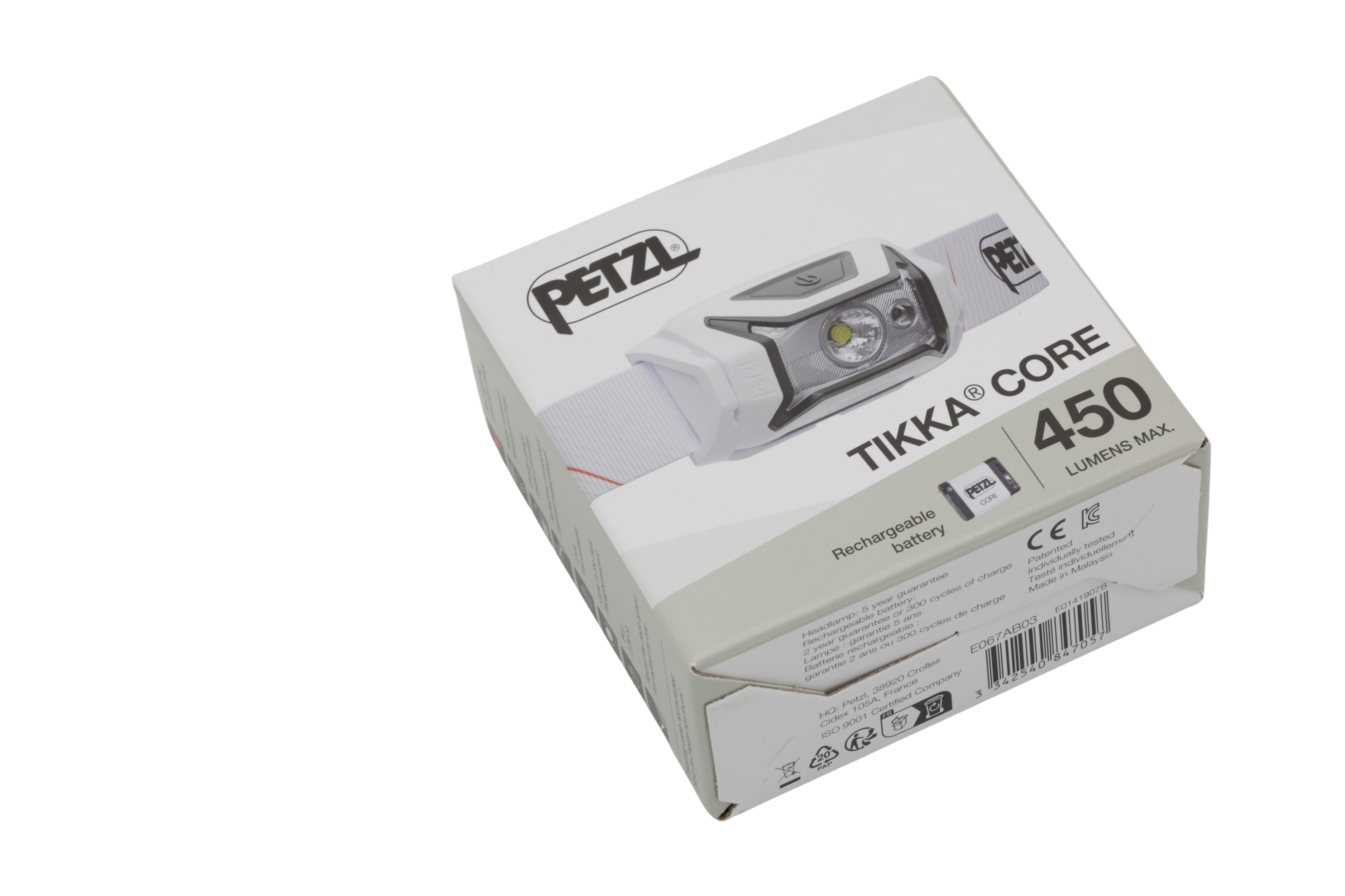 Petzl E067AB03 Tikka Core pannlampa