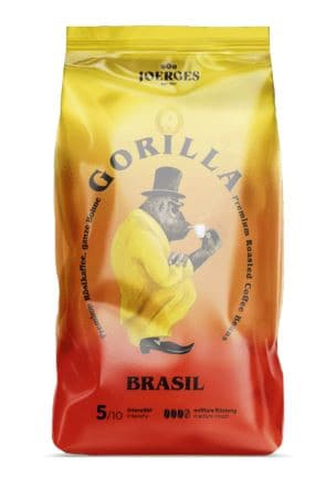 Gorilla Brasil 1 kg kaffebönor