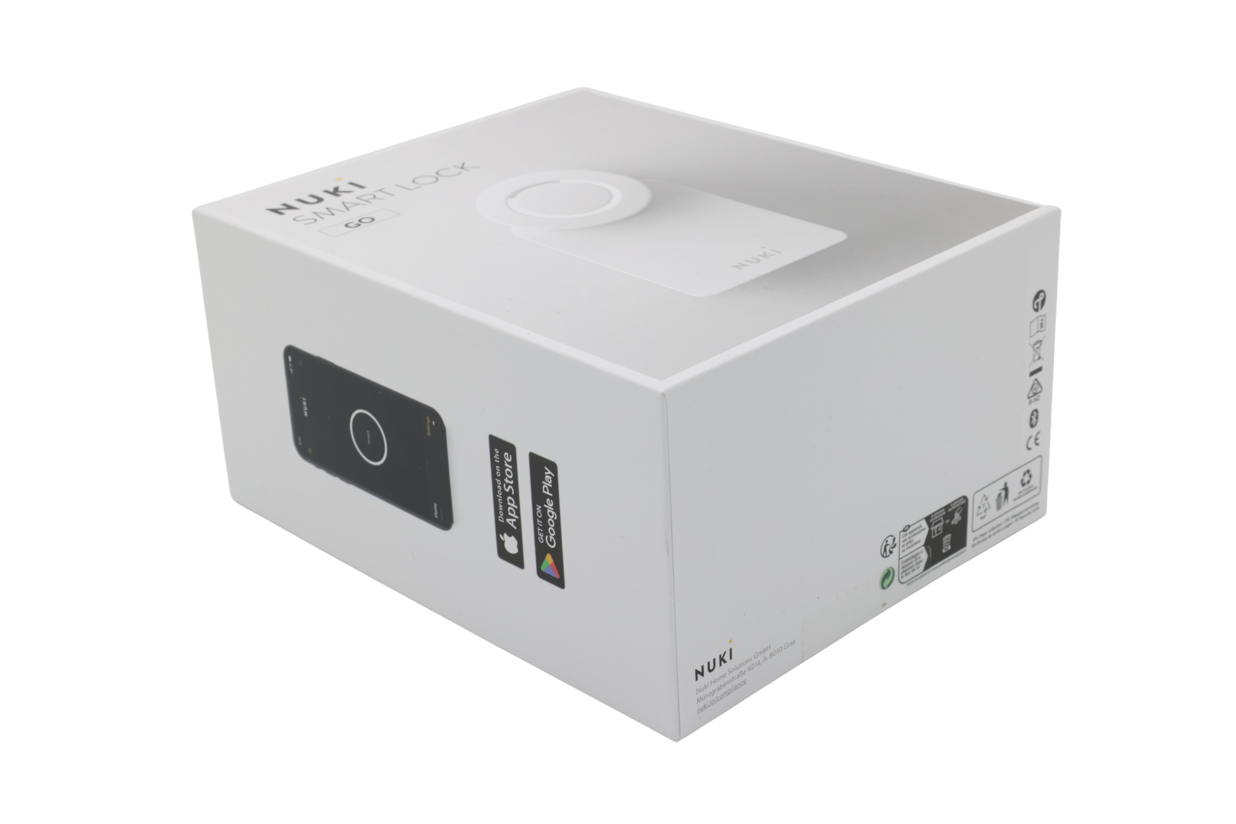 Nuki 221148 Smart Lock Go (2025), Bluetooth, WLAN & Matter