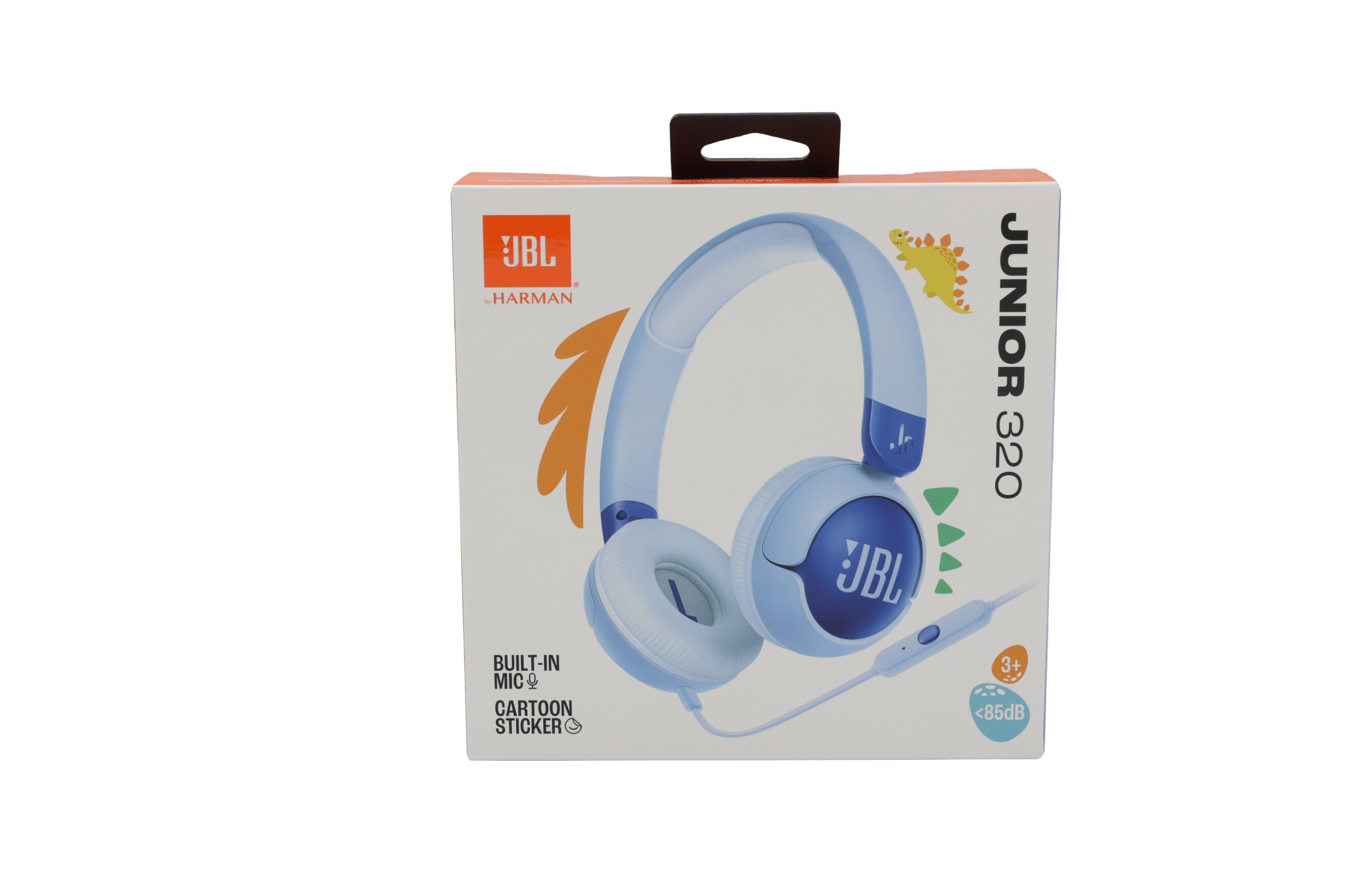 JBL Junior 320 On-Ear-hörlurar med kabel och mikrofon för barn