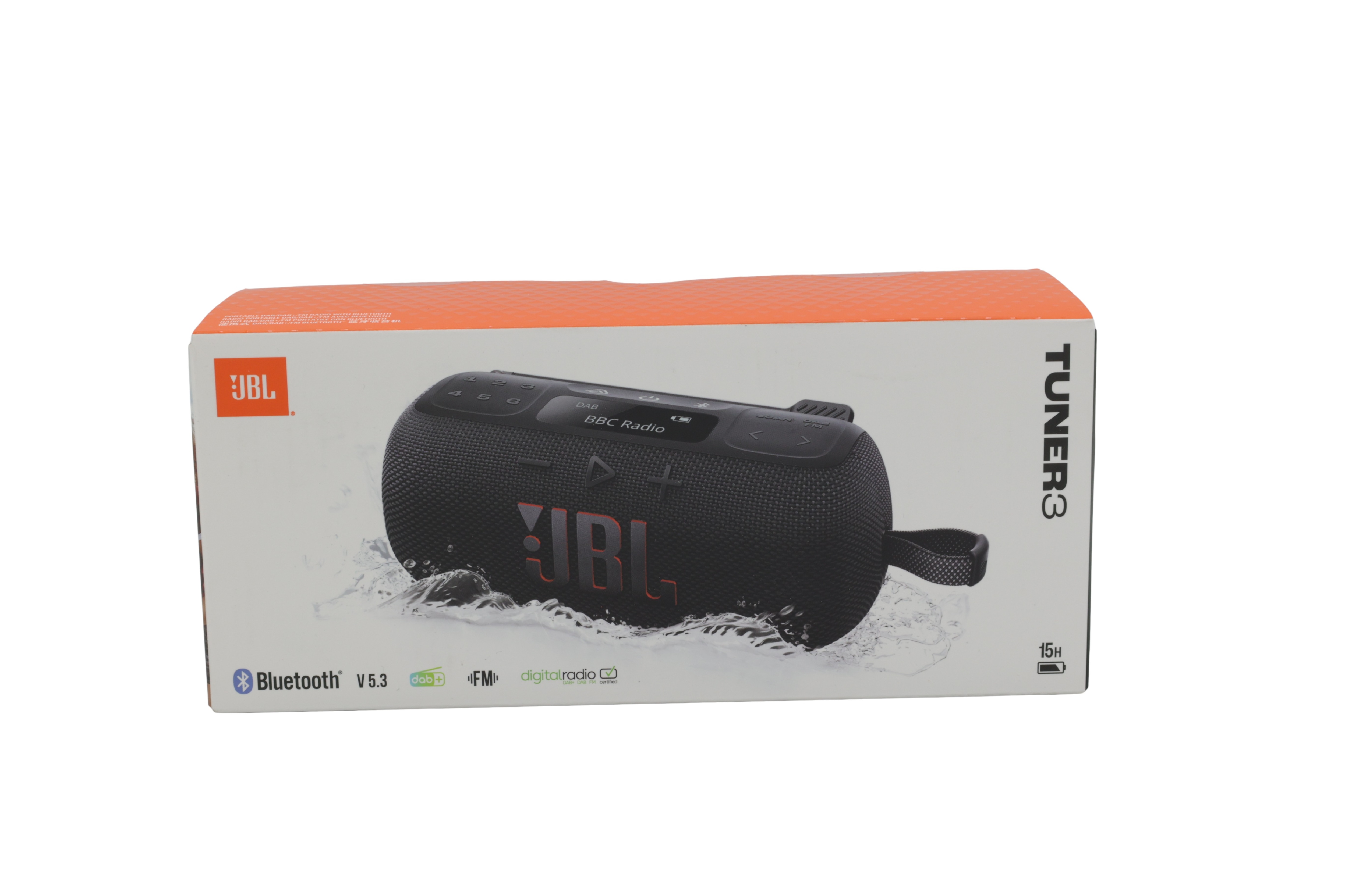 JBL Tuner 3 – bärbar DAB/FM-radio med Bluetooth och IP68