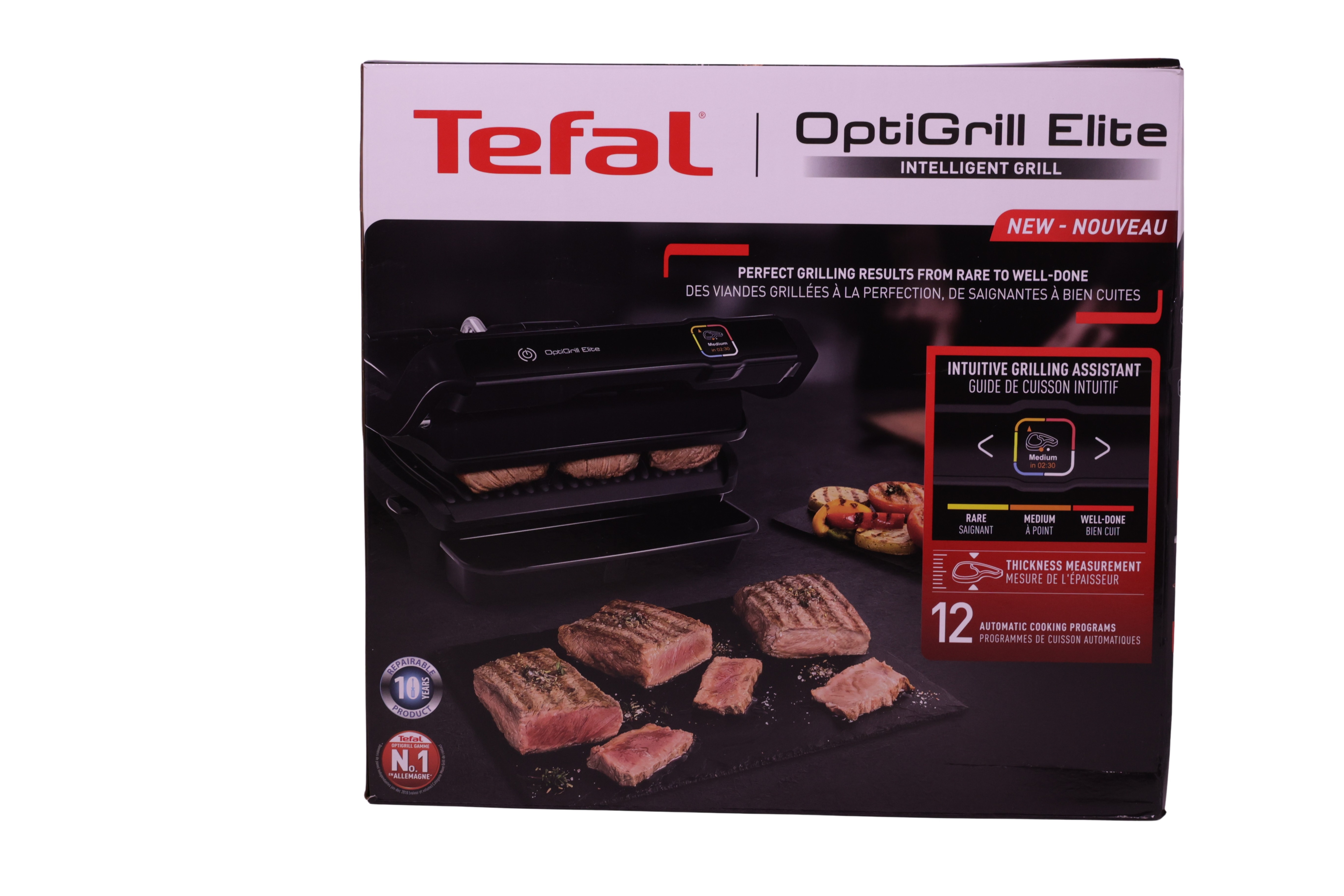 Tefal GC7508 OptiGrill Elite kontaktgrill