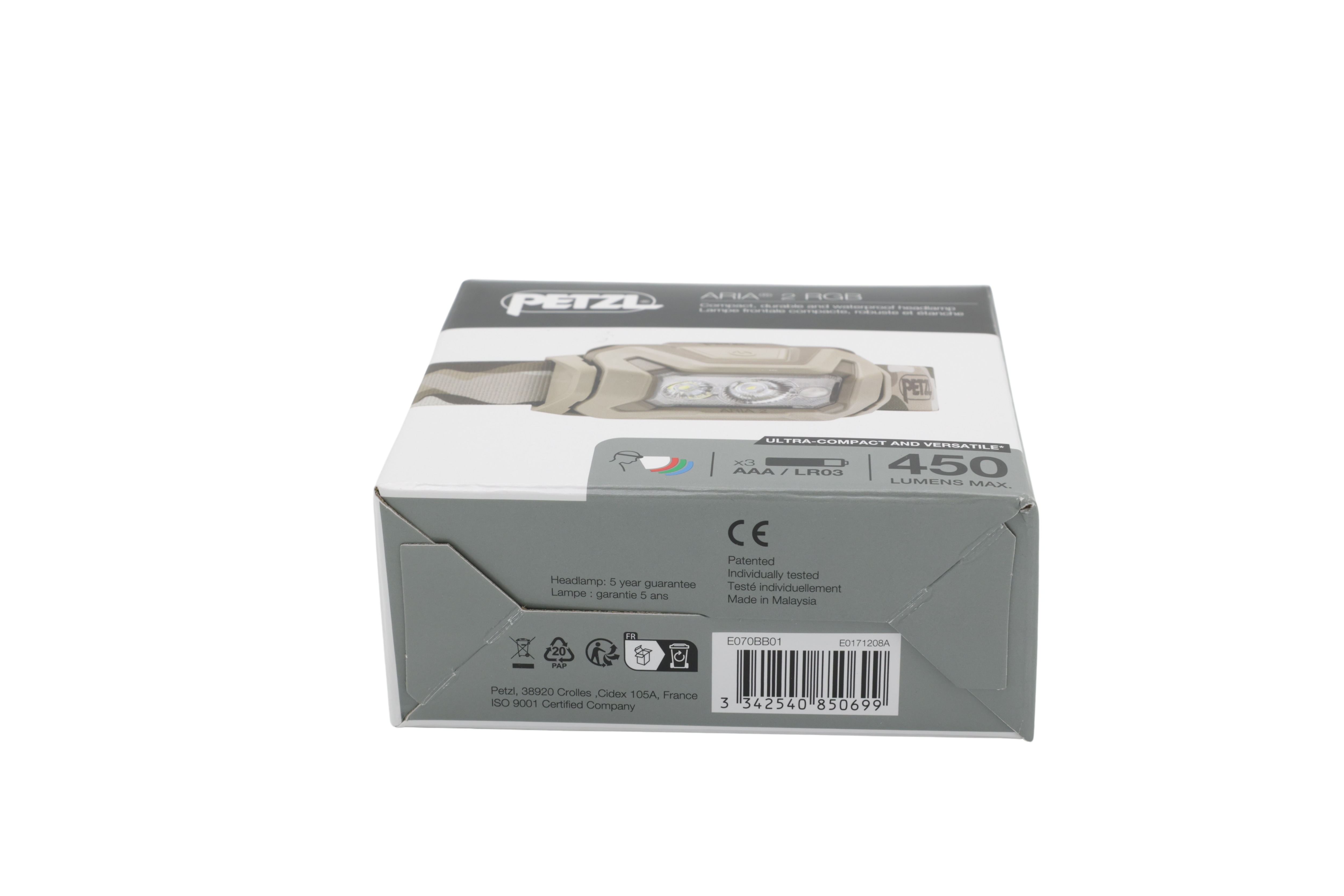 Petzl E070BB01 Pannlampa ARIA 2 RGB camo