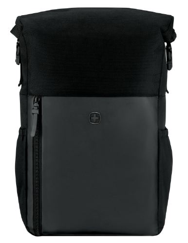 Wenger UrbanOne Roll-Top laptopryggsäck 15,6 tum, svart