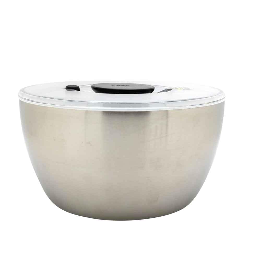 OXO 1071497 Salladsslunga i rostfritt stål 24 cm med lock