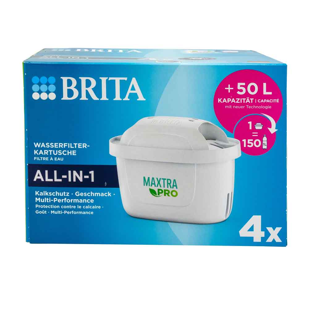 BRITA MAXTRA PRO All-in-1 vattenfilterpatron 4-pack