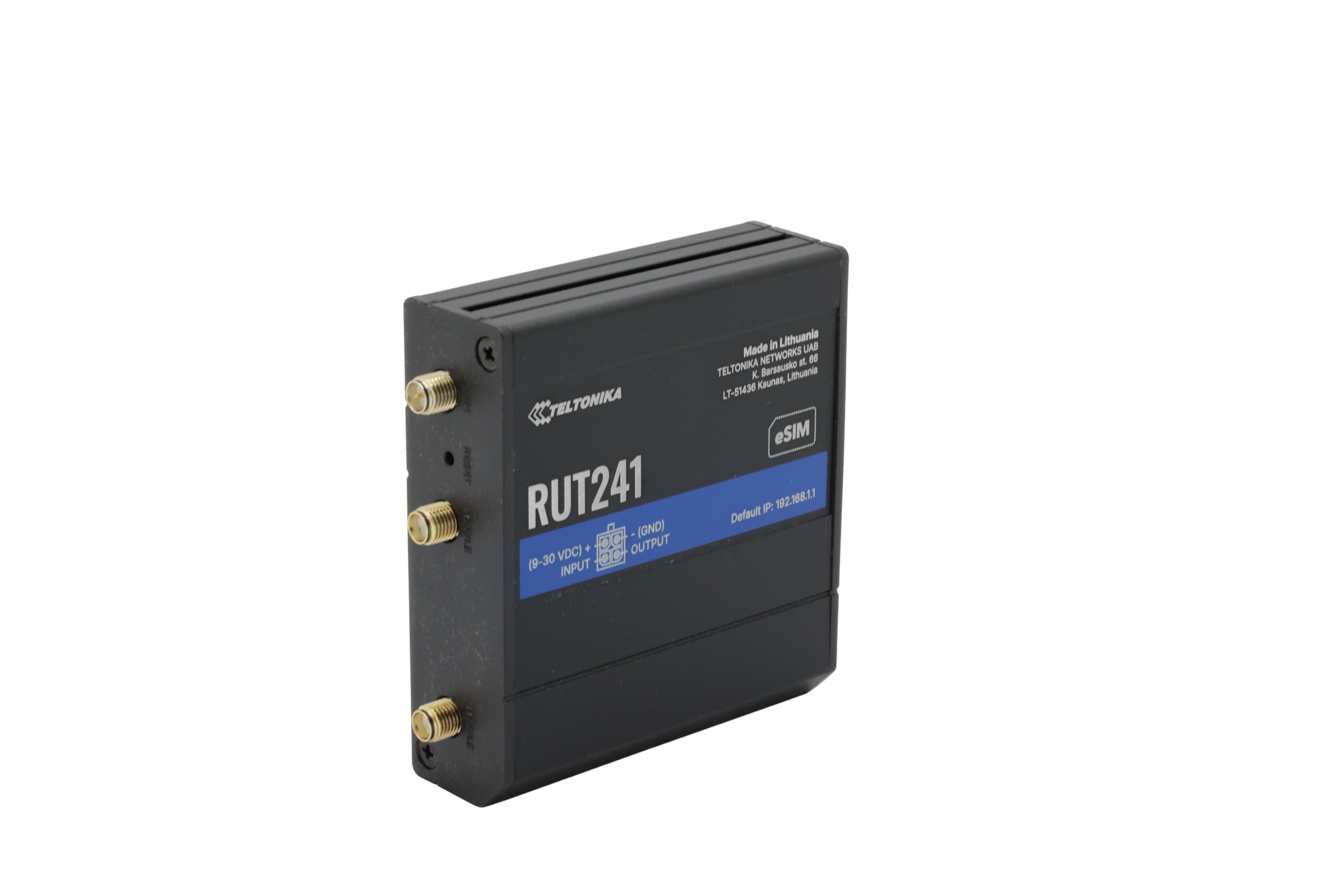 Teltonika RUT241 – kompakt LTE-router med eSIM för industri och IoT