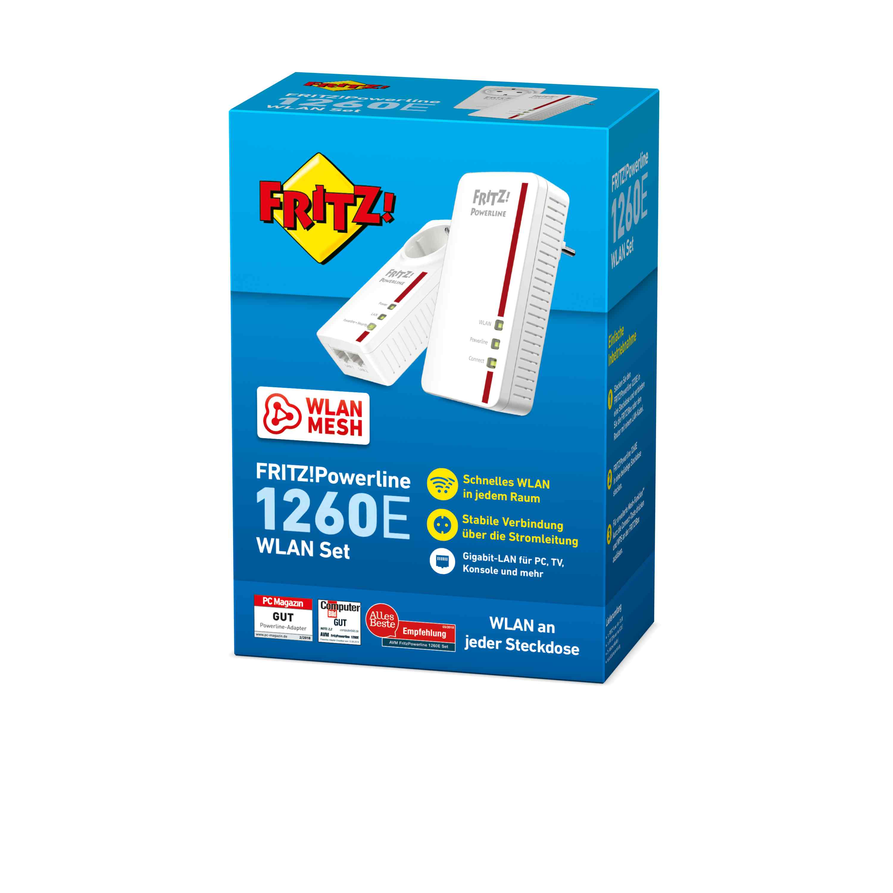 FRITZ! Powerline 1260E WLAN Set