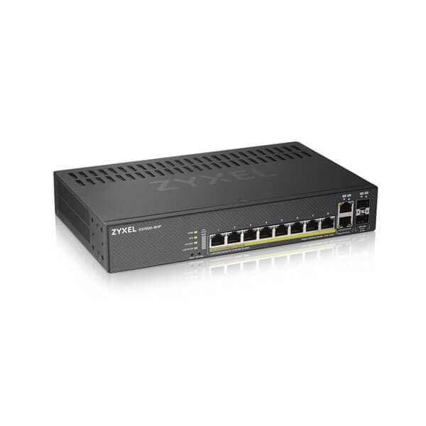 Zyxel GS1920-8HPv2 10-Port Smart Managed Gigabit Switch