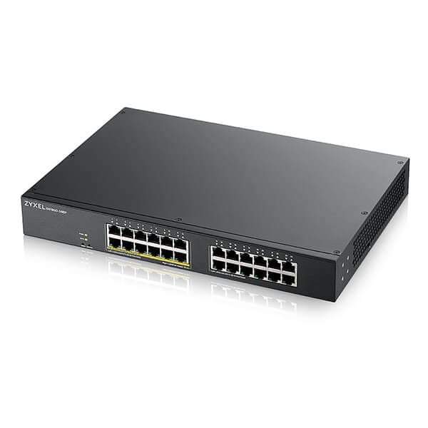 Zyxel GS1900-24EP 24-portars GbE L2 Smart Switch