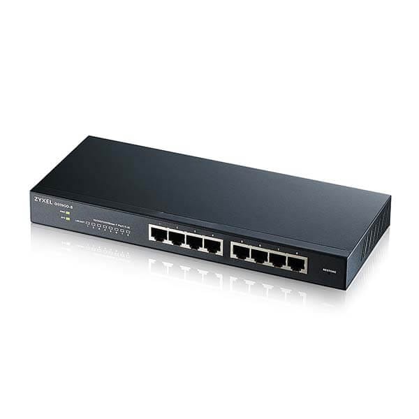 Zyxel GS1900-8 V2 8-portars GbE L2 Smart Switch