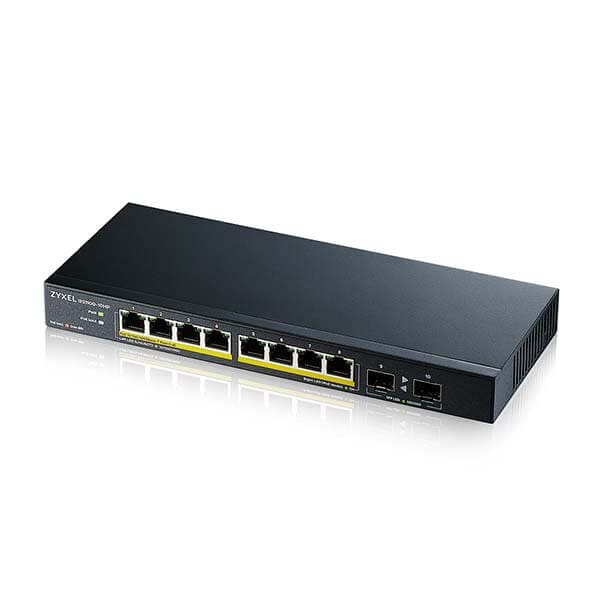 Zyxel GS1100-10HP v2 10-portars unmanaged PoE-switch