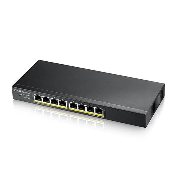 Zyxel GS1915-8EP 8-portars GbE PoE Smart Switch