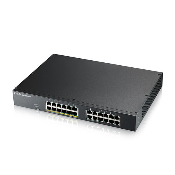 Zyxel GS1915-24EP 24-portars GbE PoE Smart Switch
