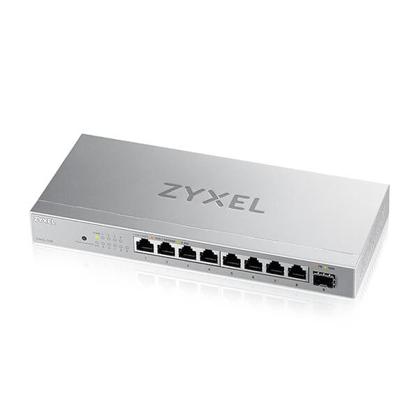 Zyxel XMG-108 8-portars 10G/2,5G MultiGig-switch, ohanterad