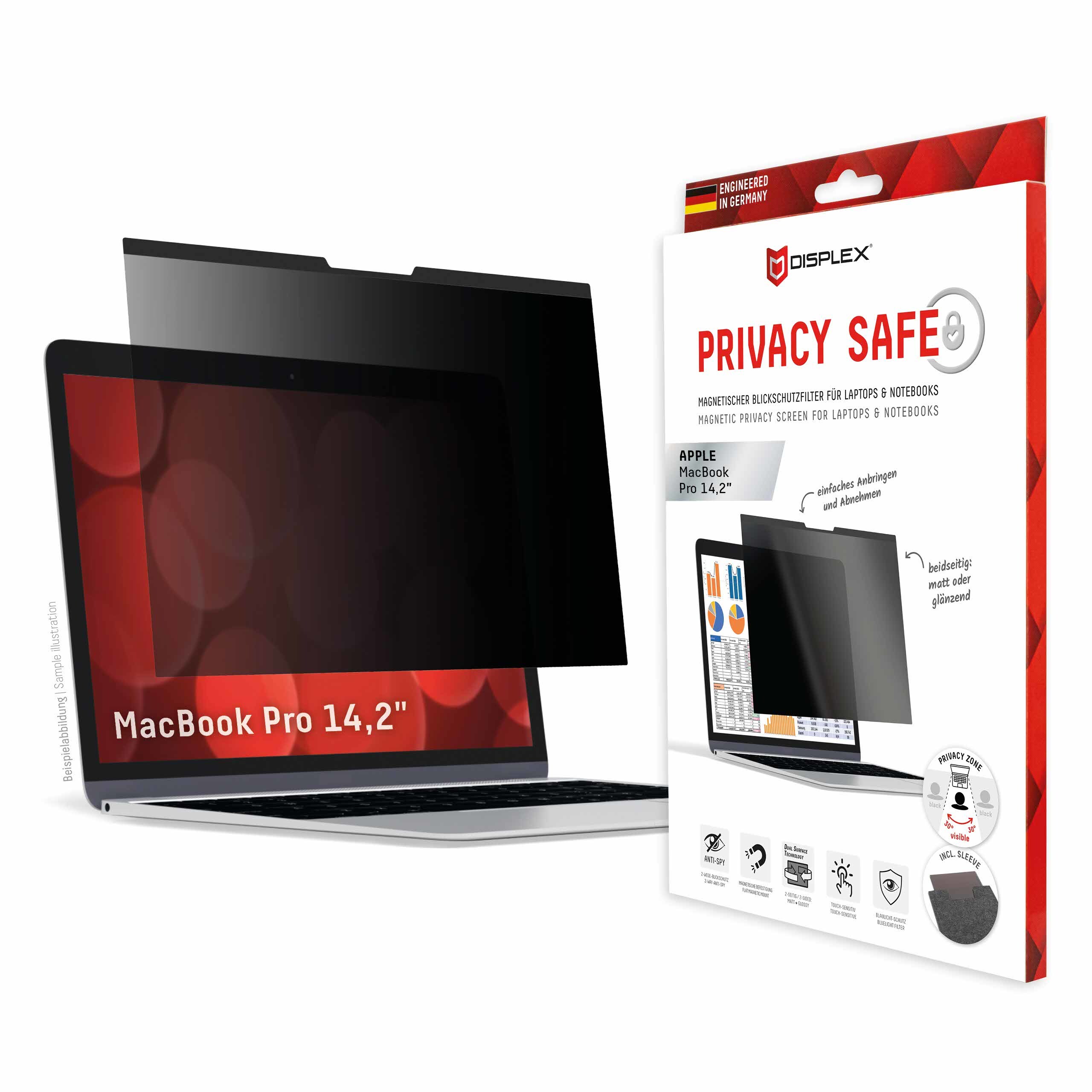 DISPLEX Privacy Safe MacBook Pro 14,2