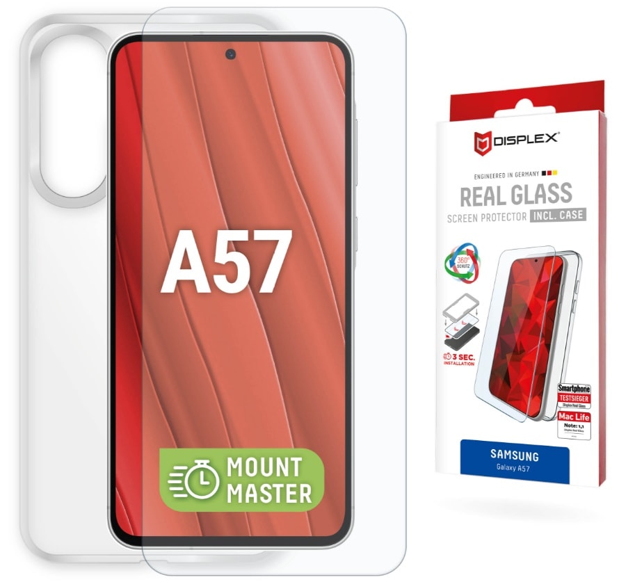 DISPLEX Real Glass MMCase för Samsung Galaxy A57 5G