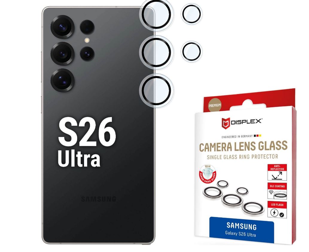 DISPLEX CamGlass Single Lens för Samsung Galaxy S26 Ultra
