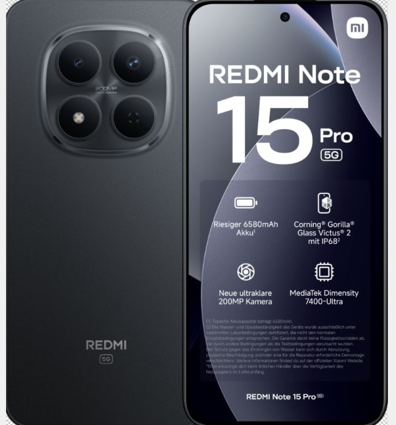 Xiaomi Redmi Note 15 Pro 5G 256GB