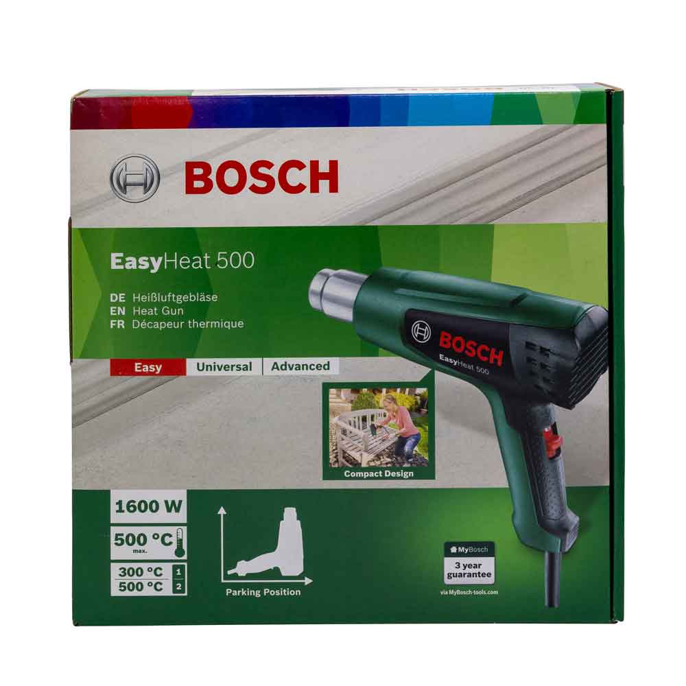 Bosch 06032A6000 varmluftspistol EasyHeat 500 (1600 W, kartong)