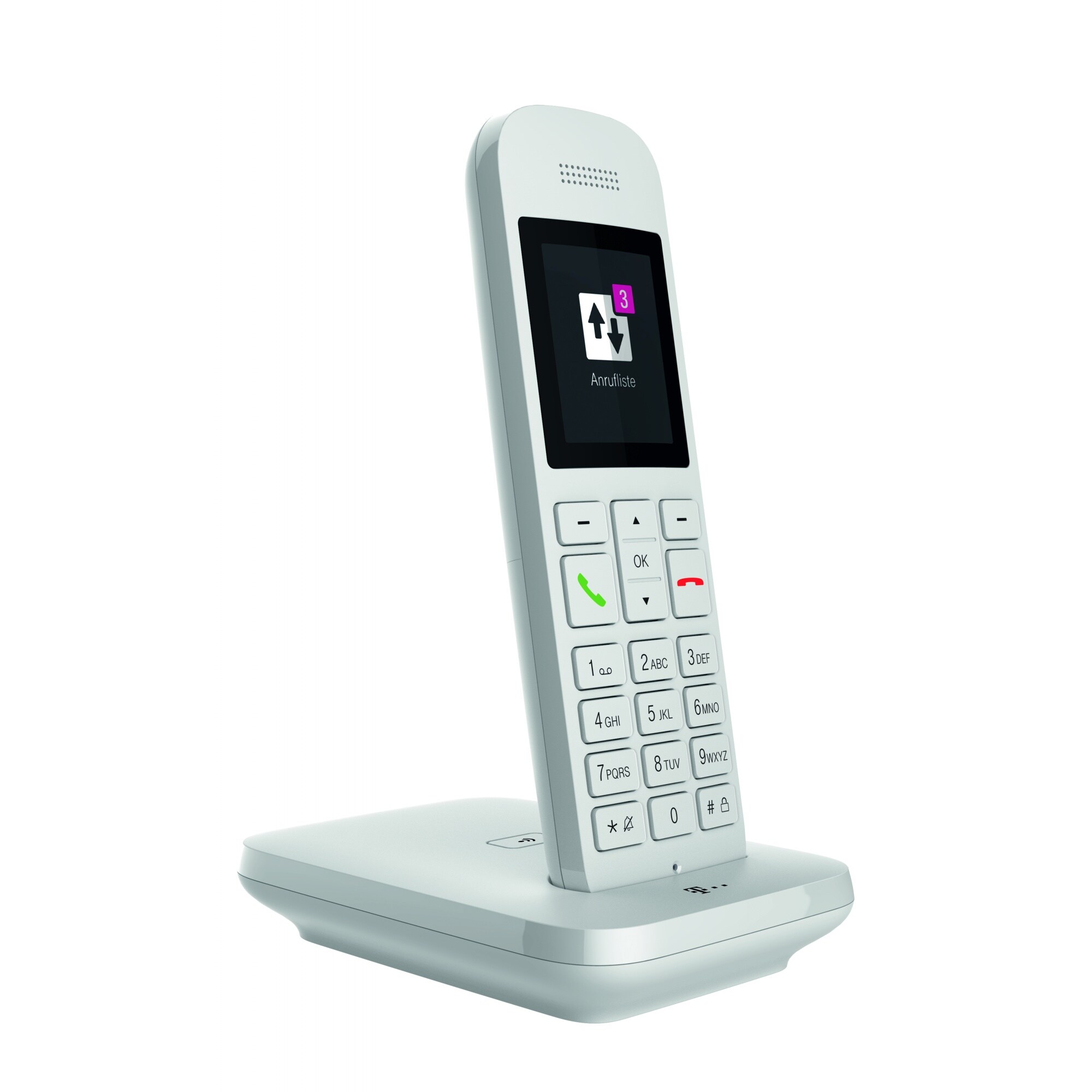 Telekom Sinus 12 trådlös IP/DECT-telefon – vit