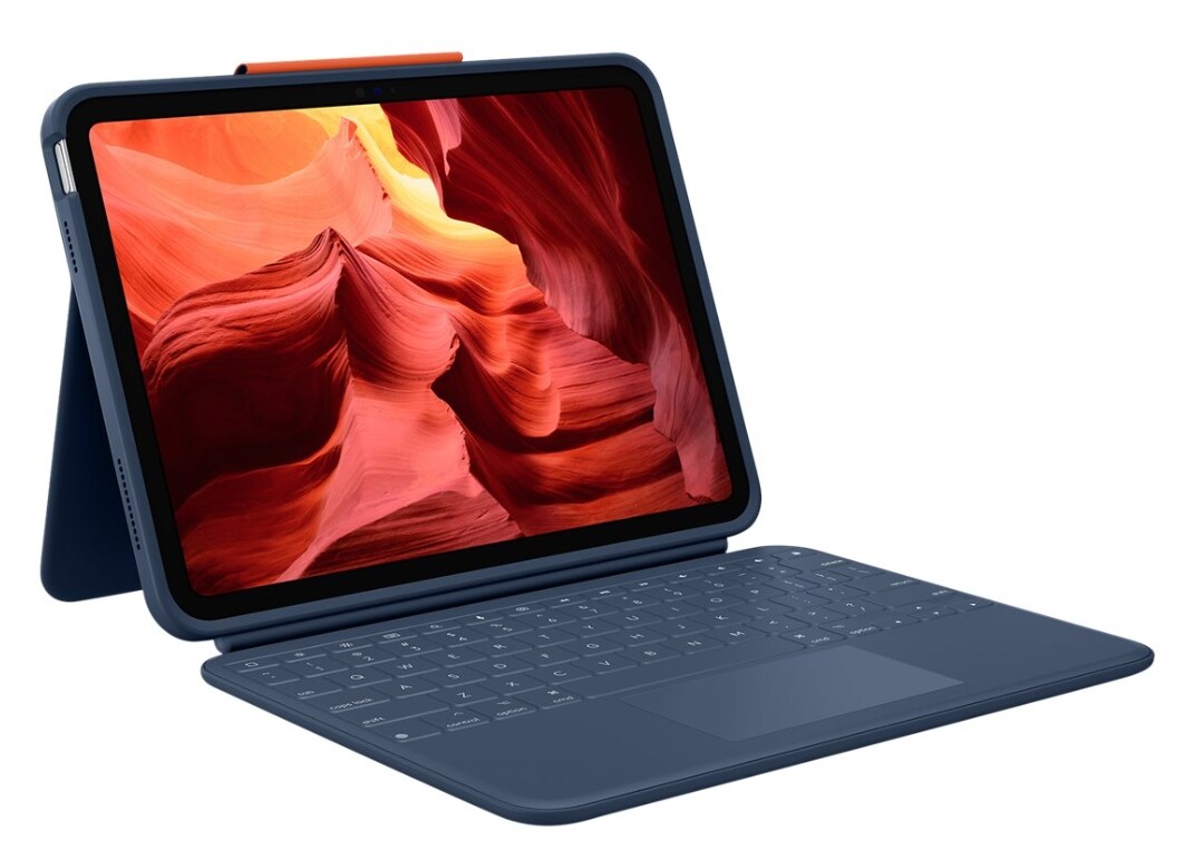 Logitech Rugged Combo 4 Touch för Apple iPad 10,9 tum (10:e generation/A16)