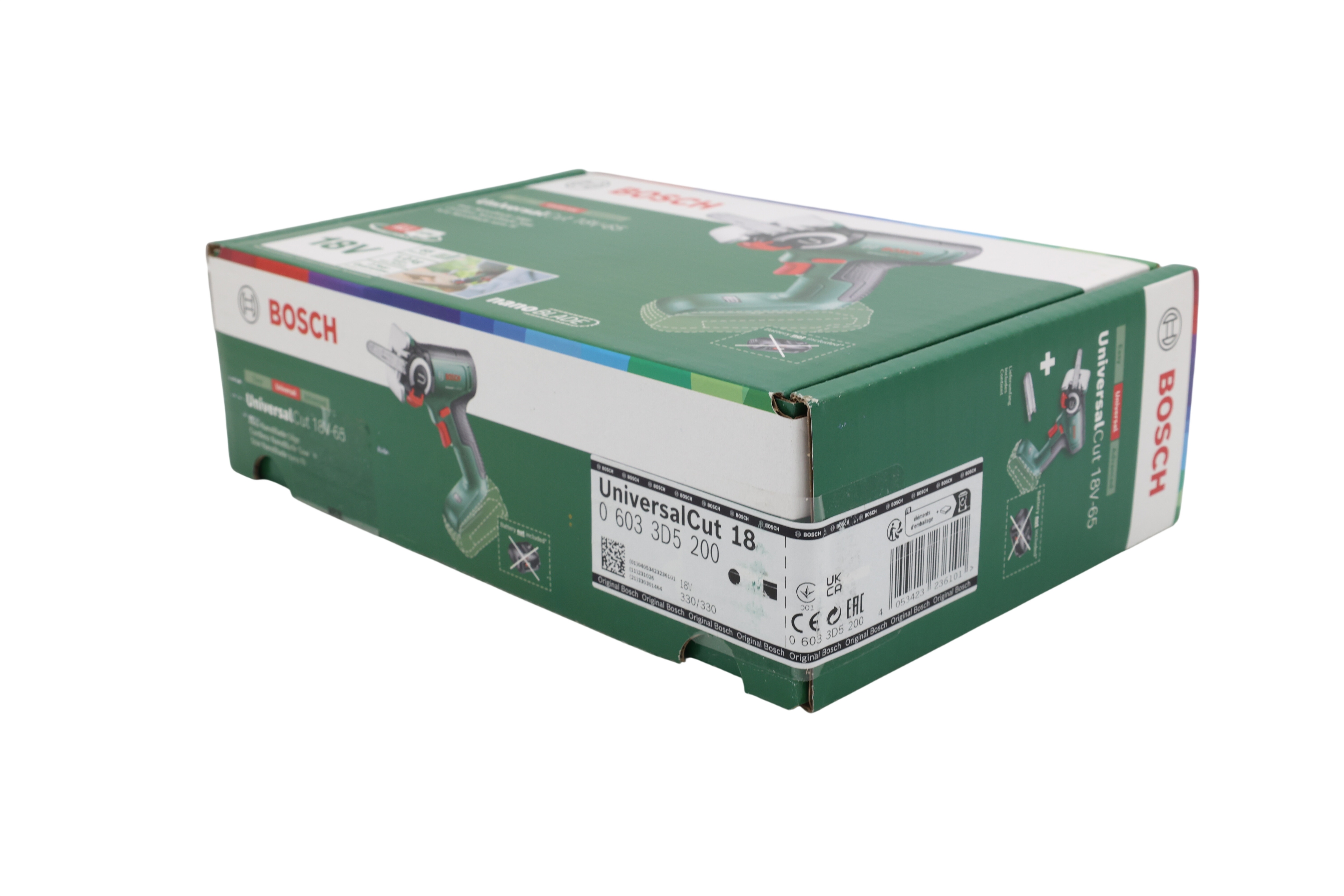 BOSCH 18V-65 batteridriven NanoBlade-såg solo (06033D5200)