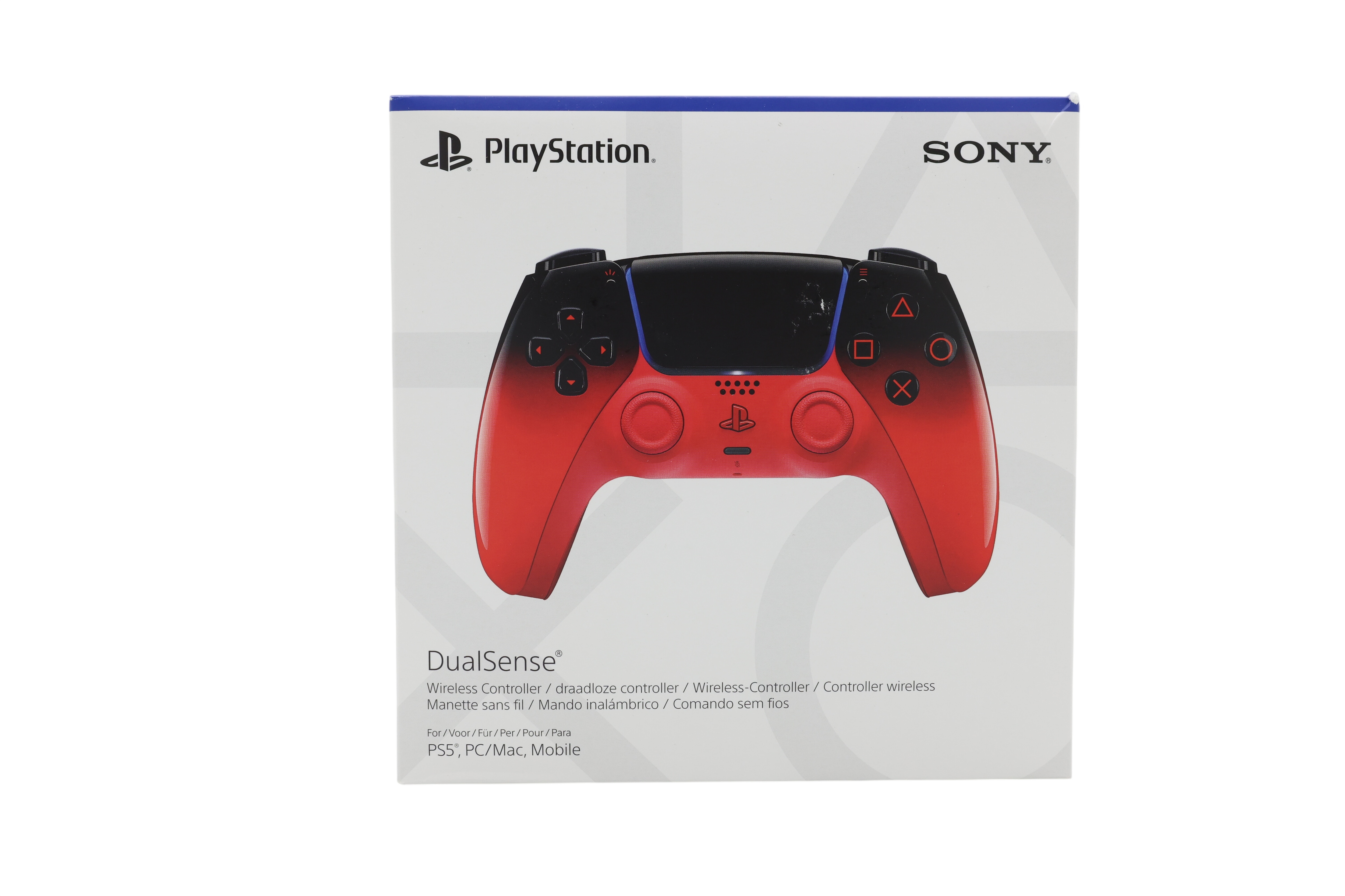 Sony PlayStation 5 (PS5) DualSense trådlös handkontroll Techno Red